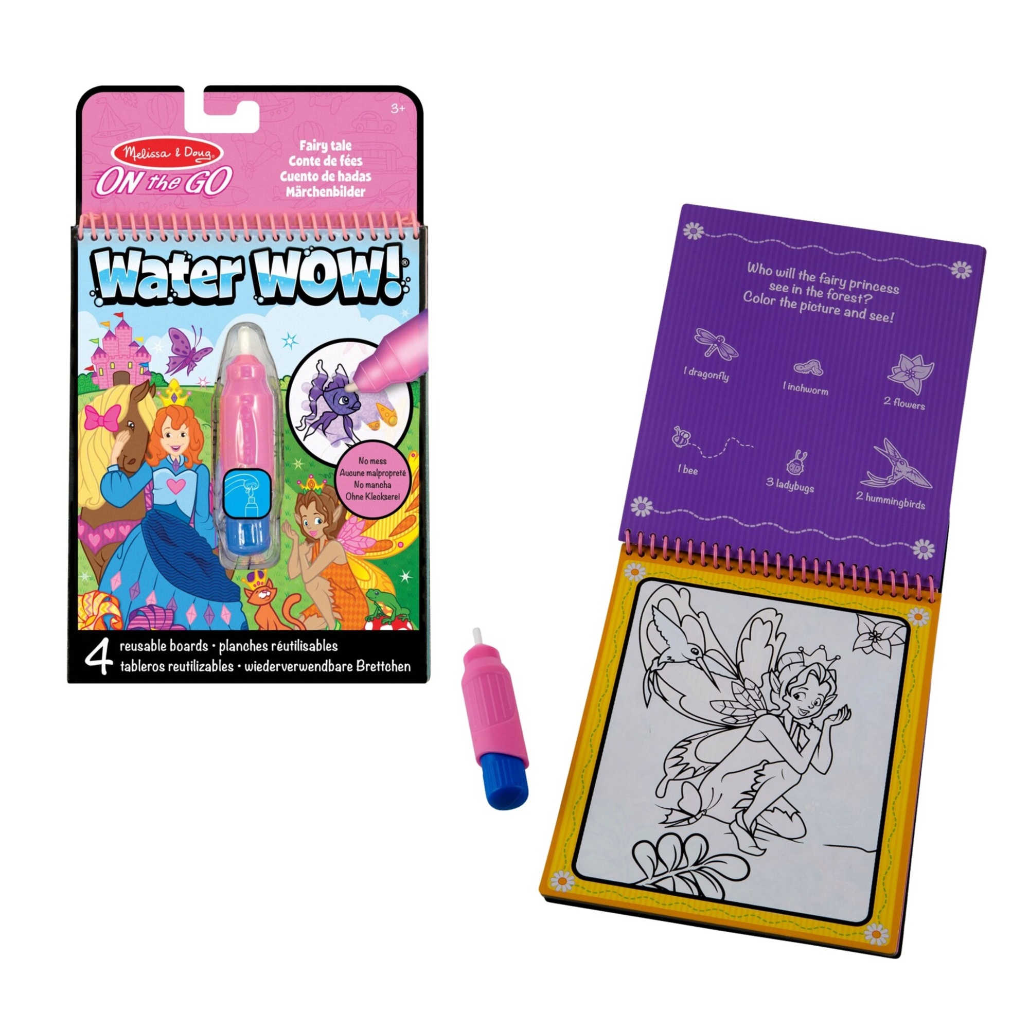 Melissa & doug water wow!  -libro magico assortito in 4 diversi modelli - MELISSA & DOUG