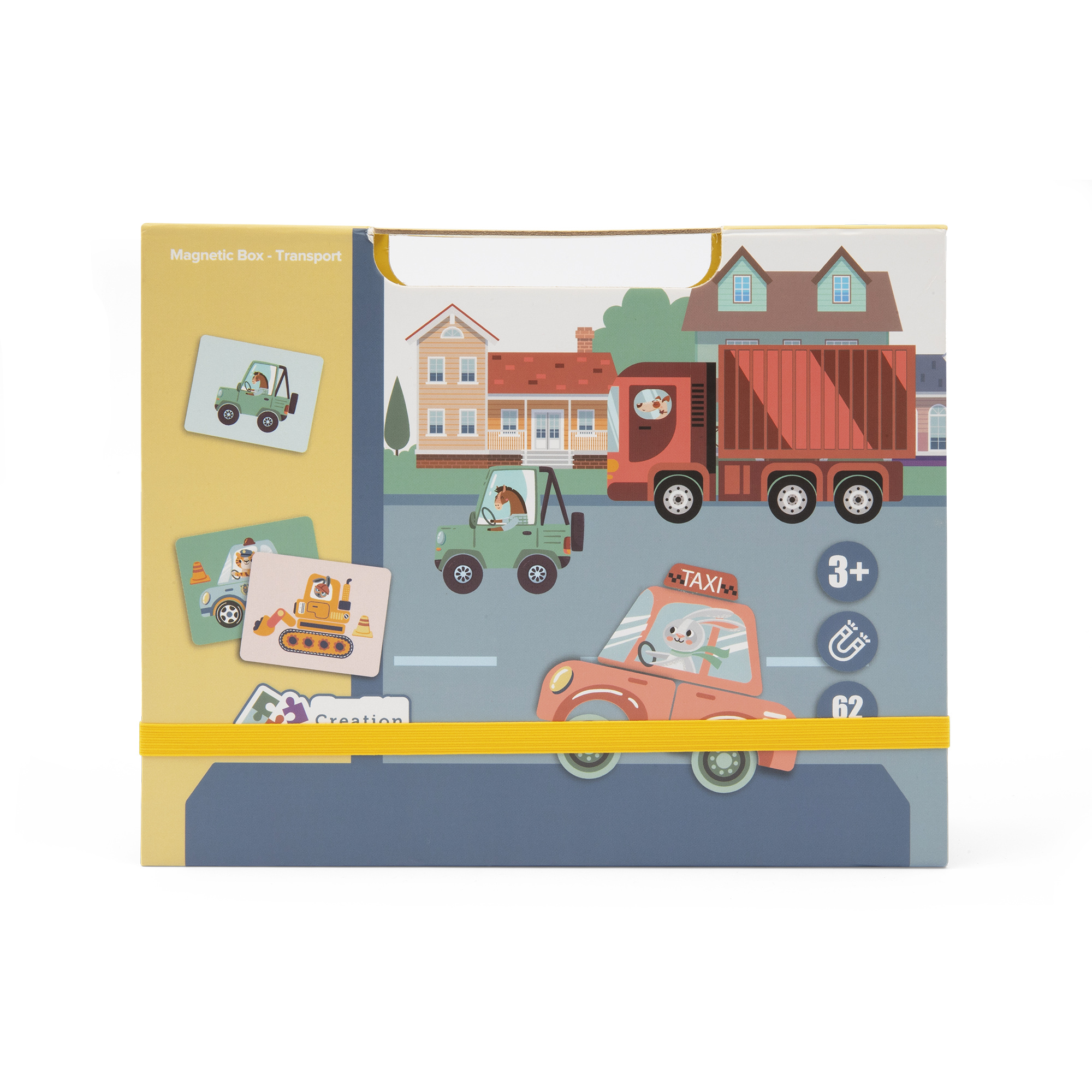 Valigetta magnetica veicoli - WOOD 'N' PLAY