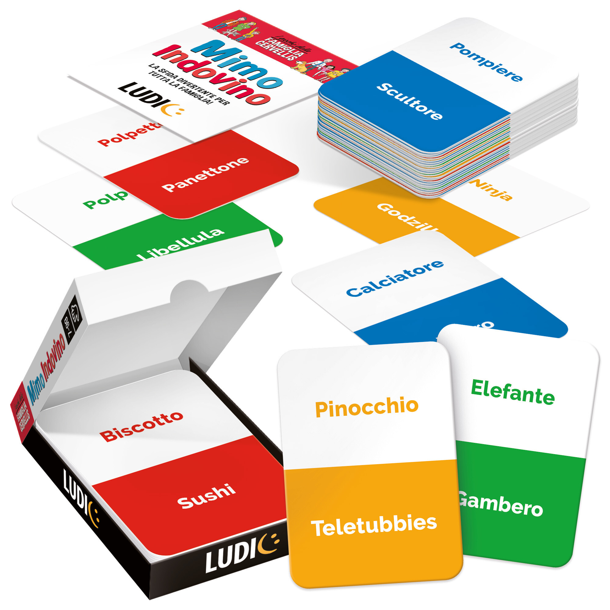 Famiglia cervellis mimo indovino - sfida divertente per tutti - LUDIC