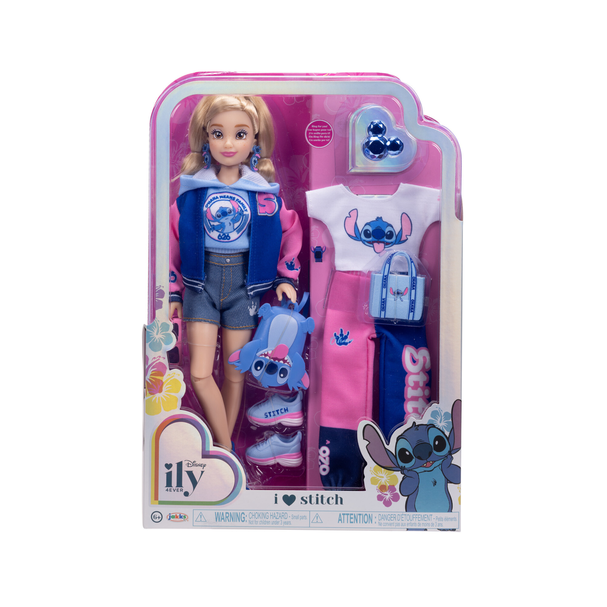 Disney ily 4ever - fashion doll ispirata a stitch con extra fashion - DISNEY PRINCESS, Disney Stitch