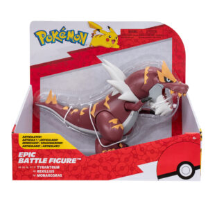 Tyrantrum pokémon - action figure gigante articolata 30 cm - POKEMON