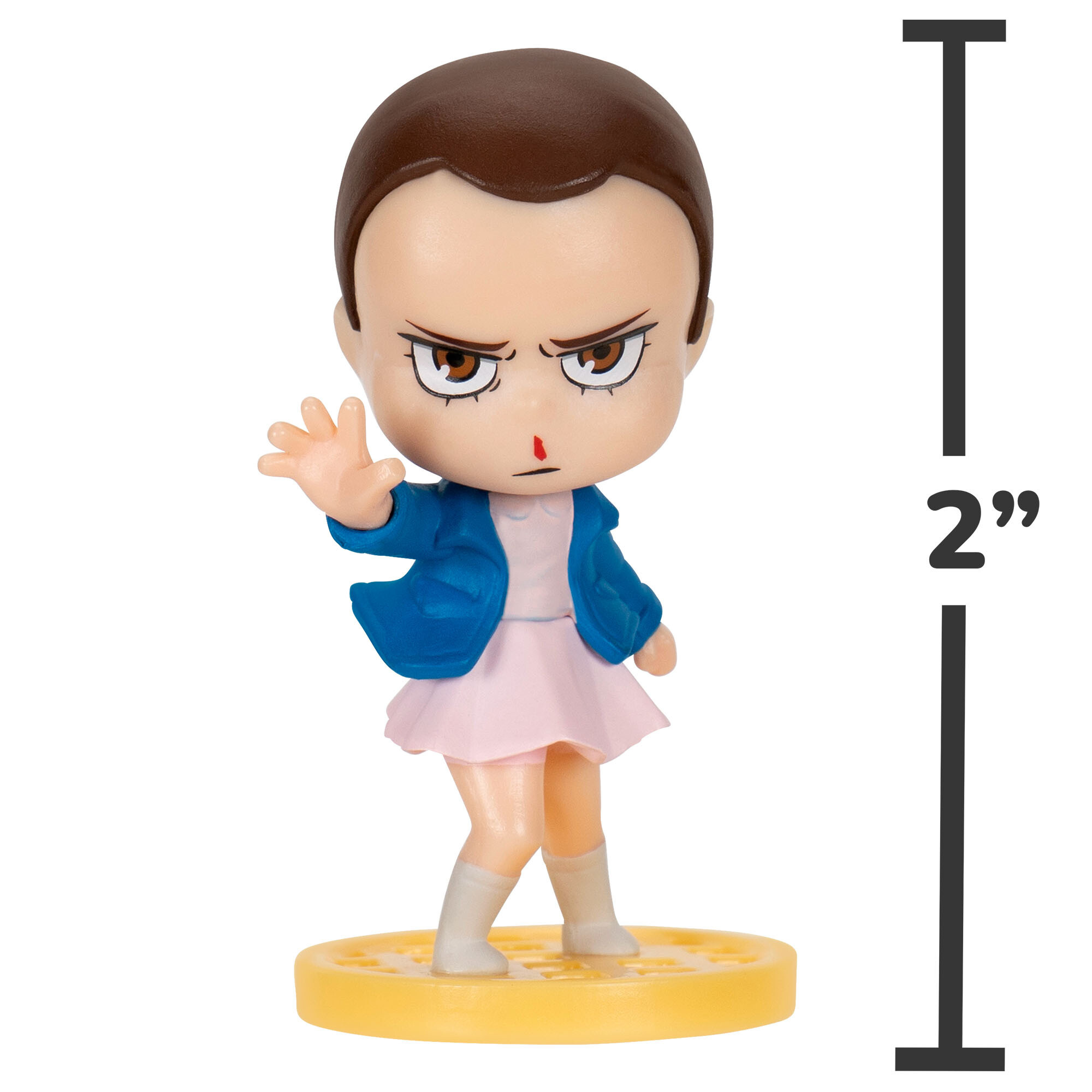 Stranger things personaggi  protagonisti della serie netflix in versione "chibi" da 5 cm - assortito - Stranger Things