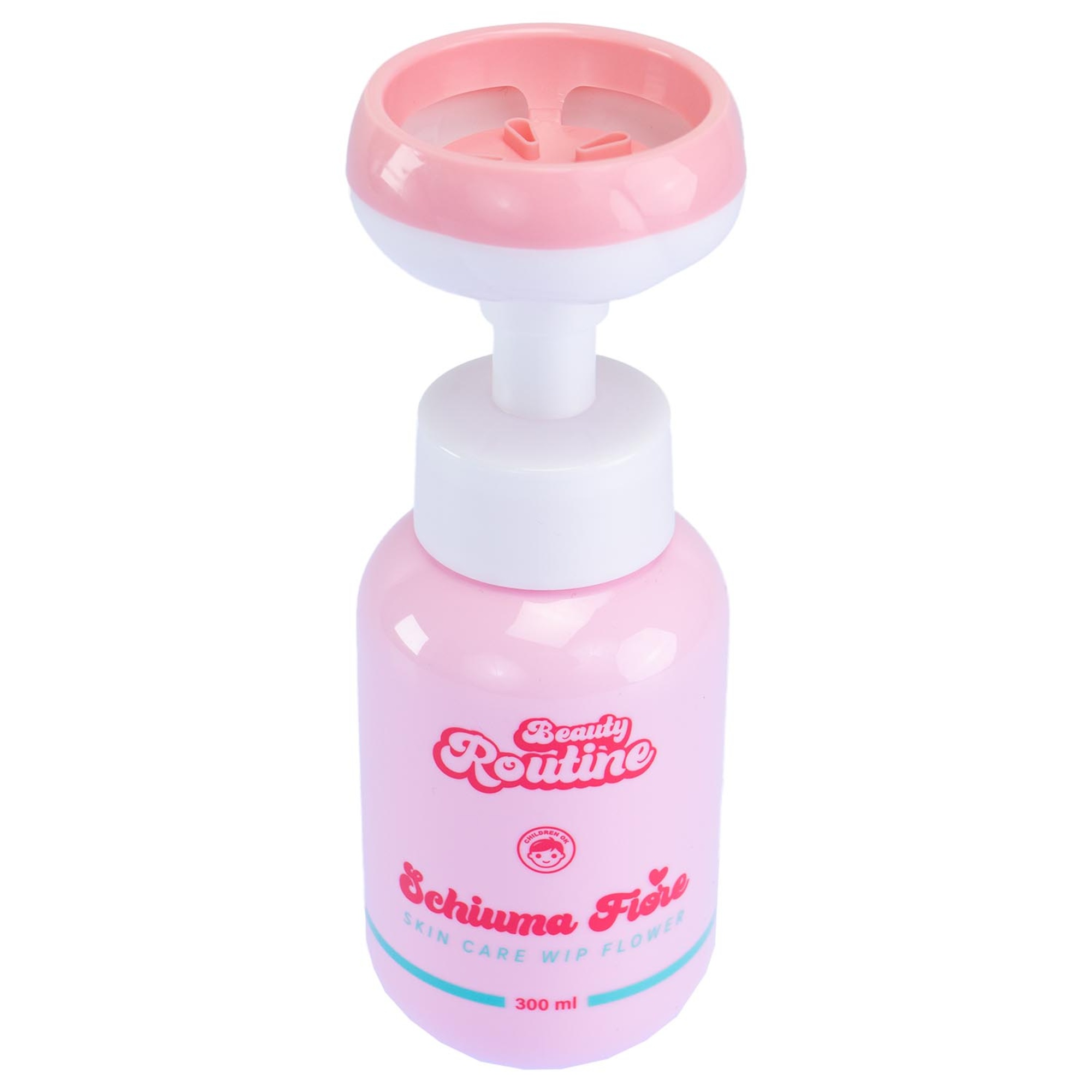 Schiuma detergente viso beauty routine - dispenser fiore 300 ml - 