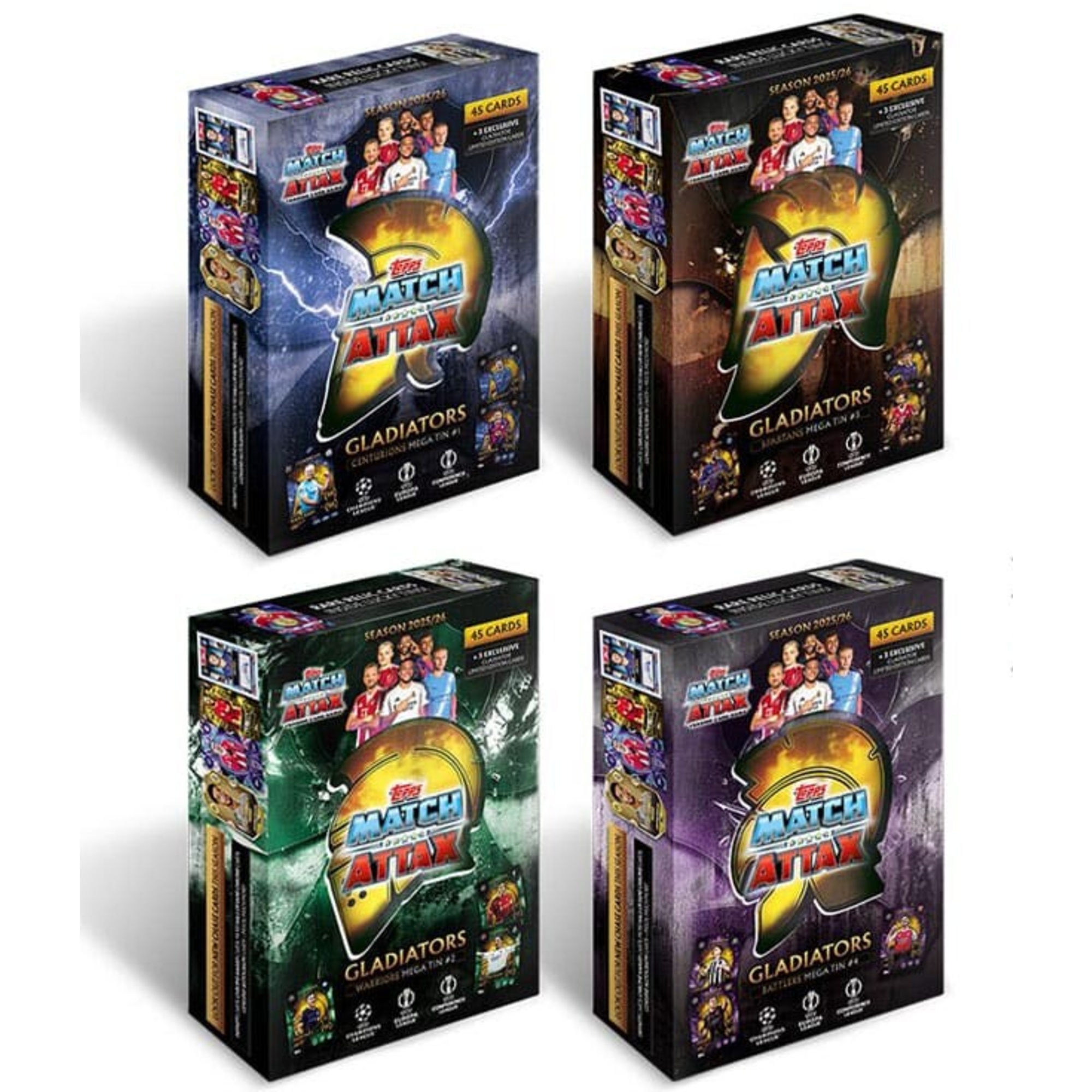 Match attax 25/26 – mega tin - 