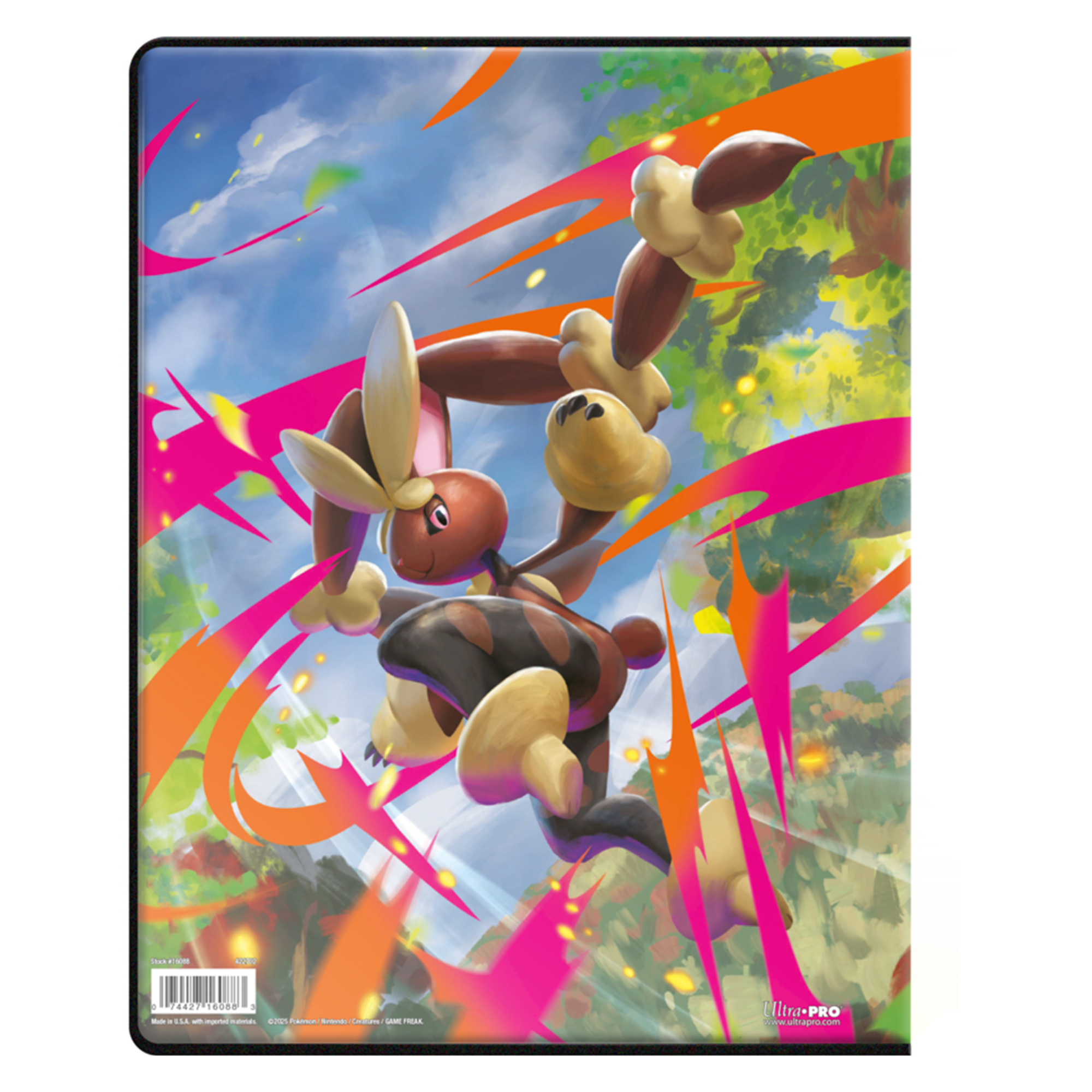 Pokémon portfolio 9 tasche-14 pagine megaevoluzione - fiamme spettrali - POKEMON