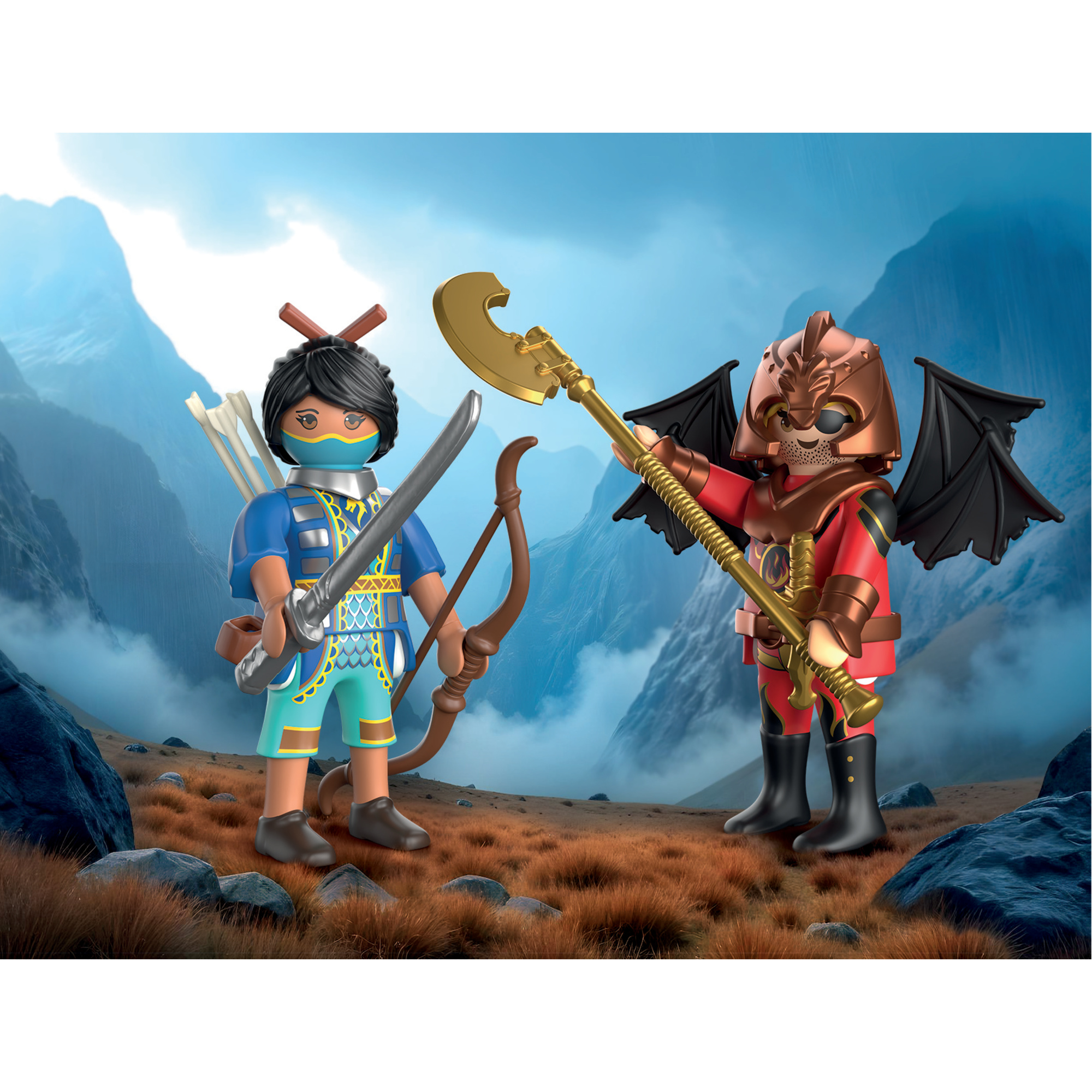 Playmobil duopack 71884 - duello novelmore vs burnham - 4+ - Playmobil