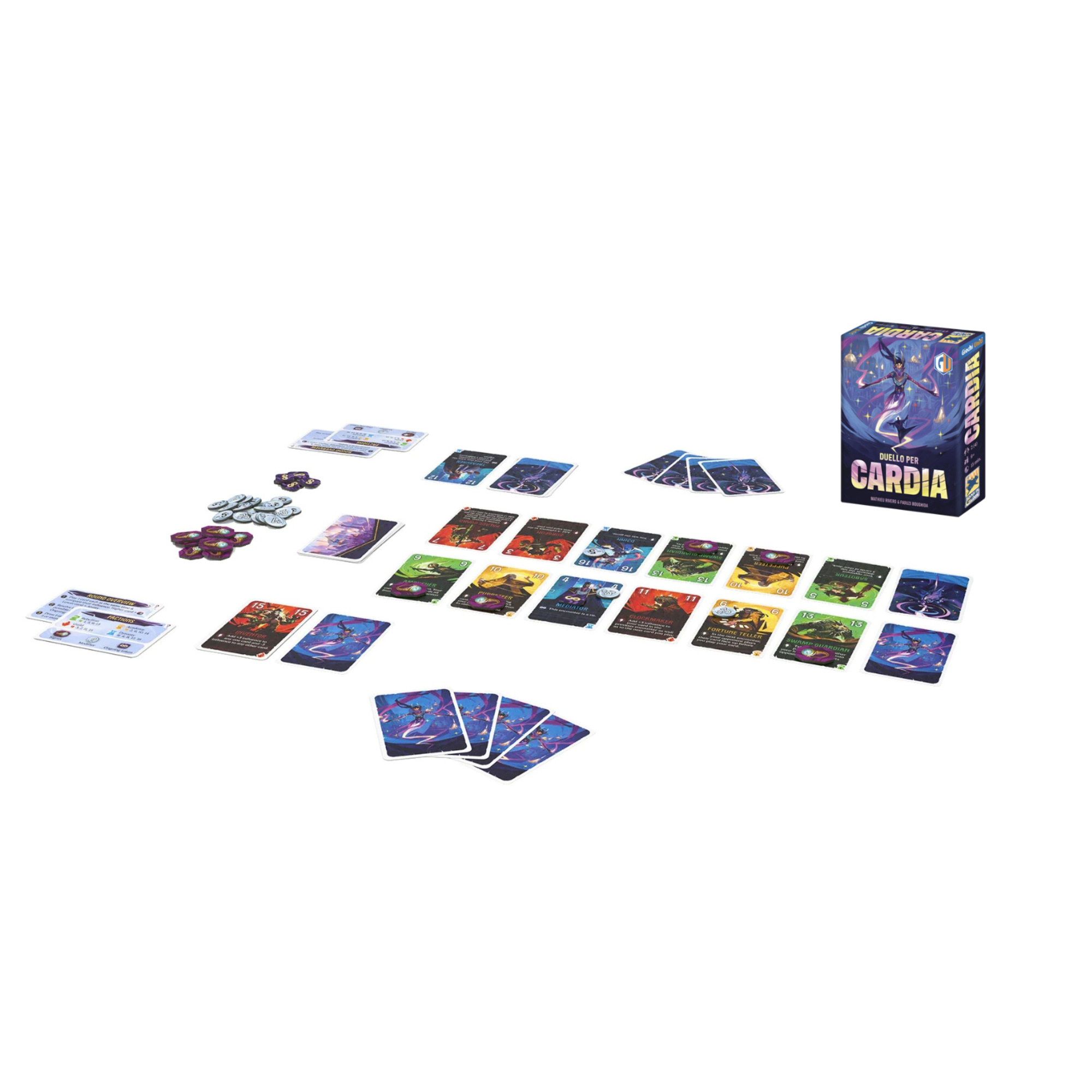 Cardia - gioco di carte per 2 (4) giocatori dai 9 anni in su - 