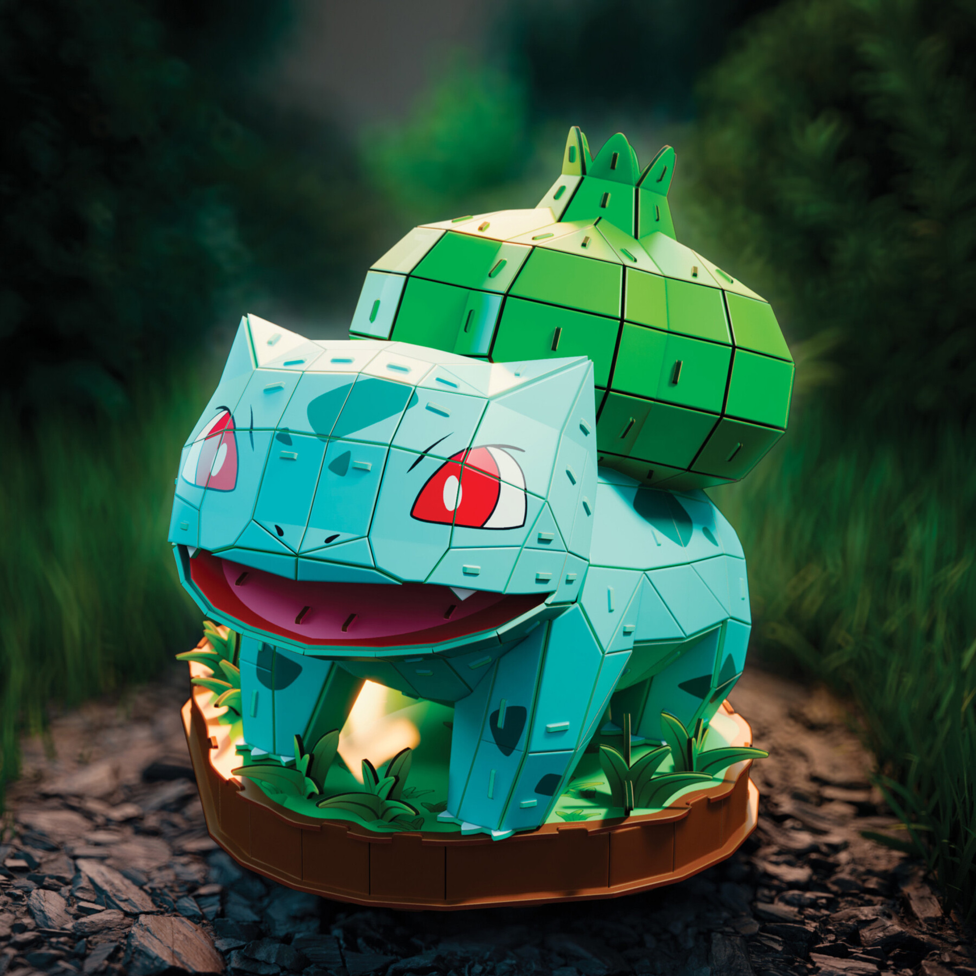 4d build, pokémon bulbasaur - POKEMON