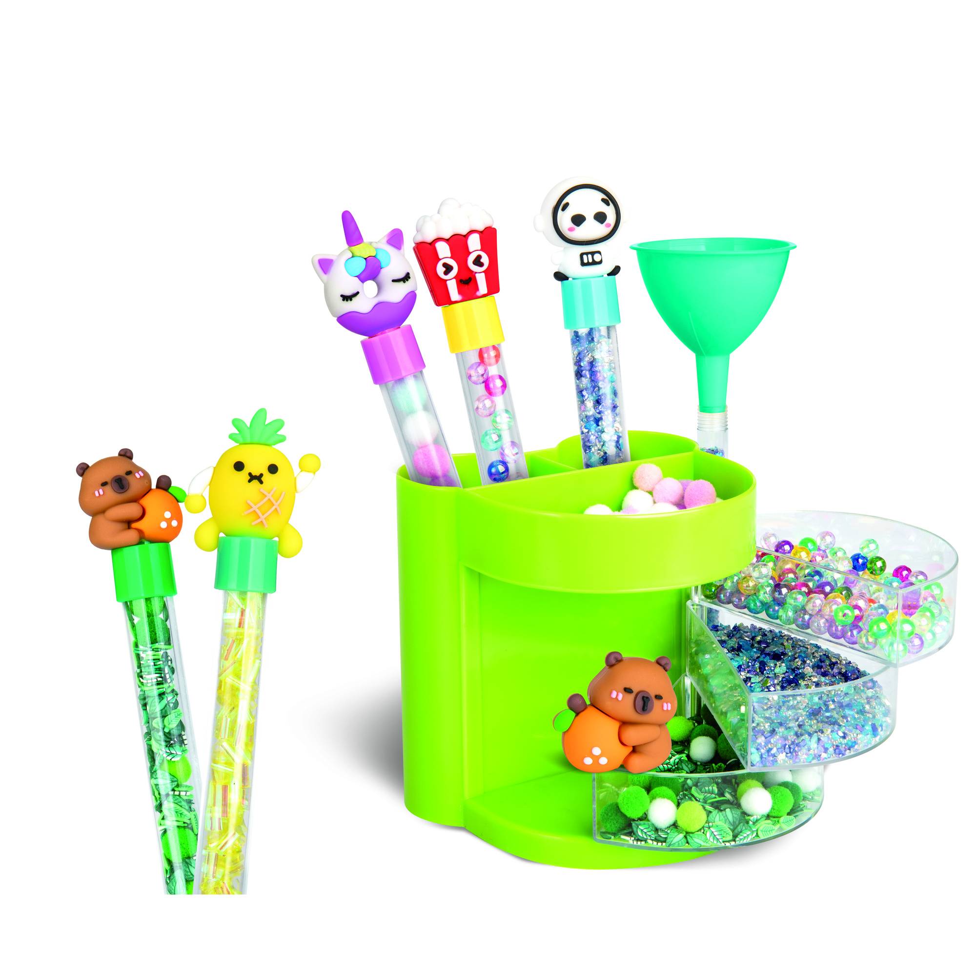 Trendy pen lab – kit creativo per realizzare 5 penne personalizzate - CREA MANIA