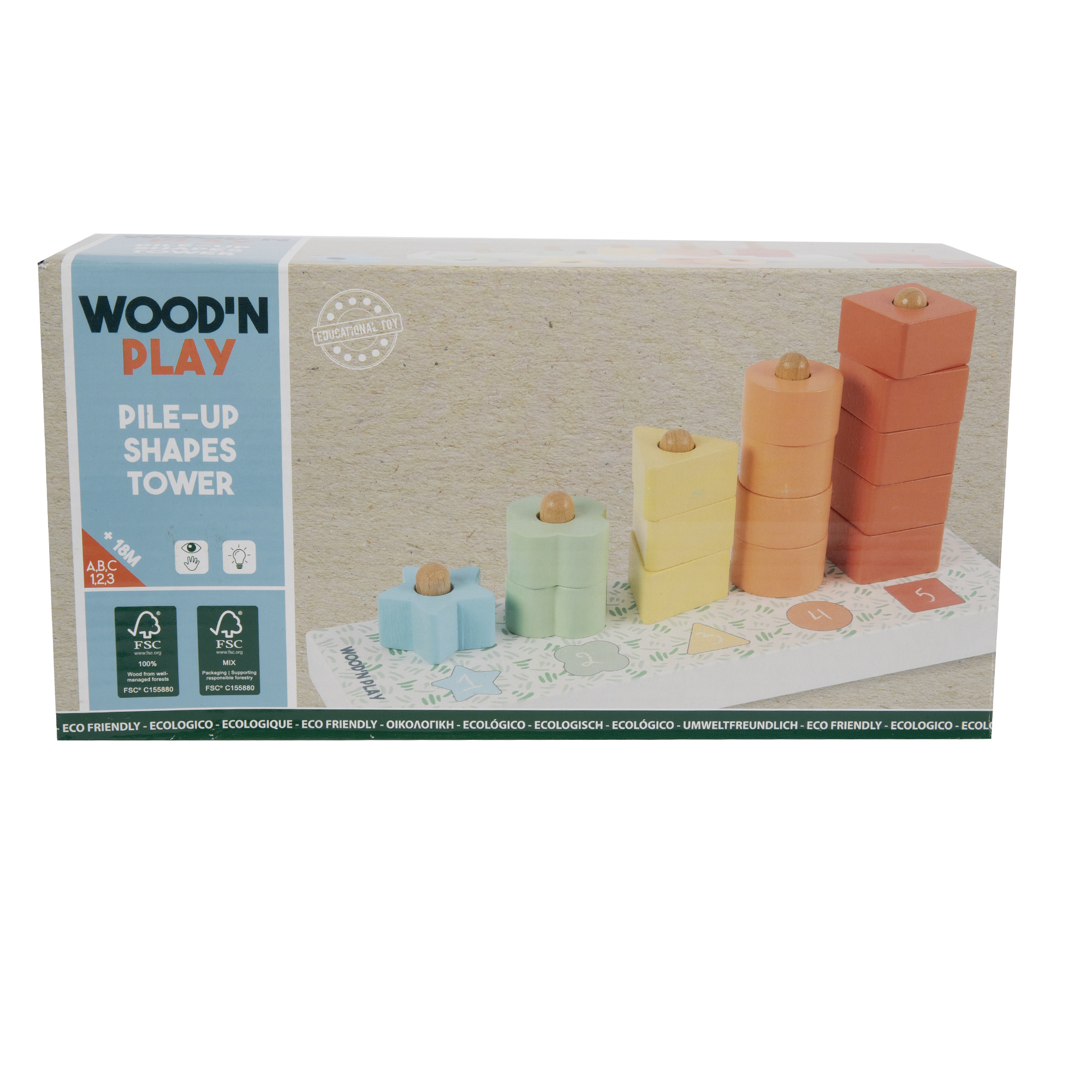 Forme impilabili - WOOD 'N' PLAY