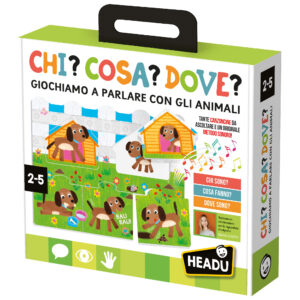 Chi, cosa, dove - gioco educativo per parlare con gli animali - HEADU