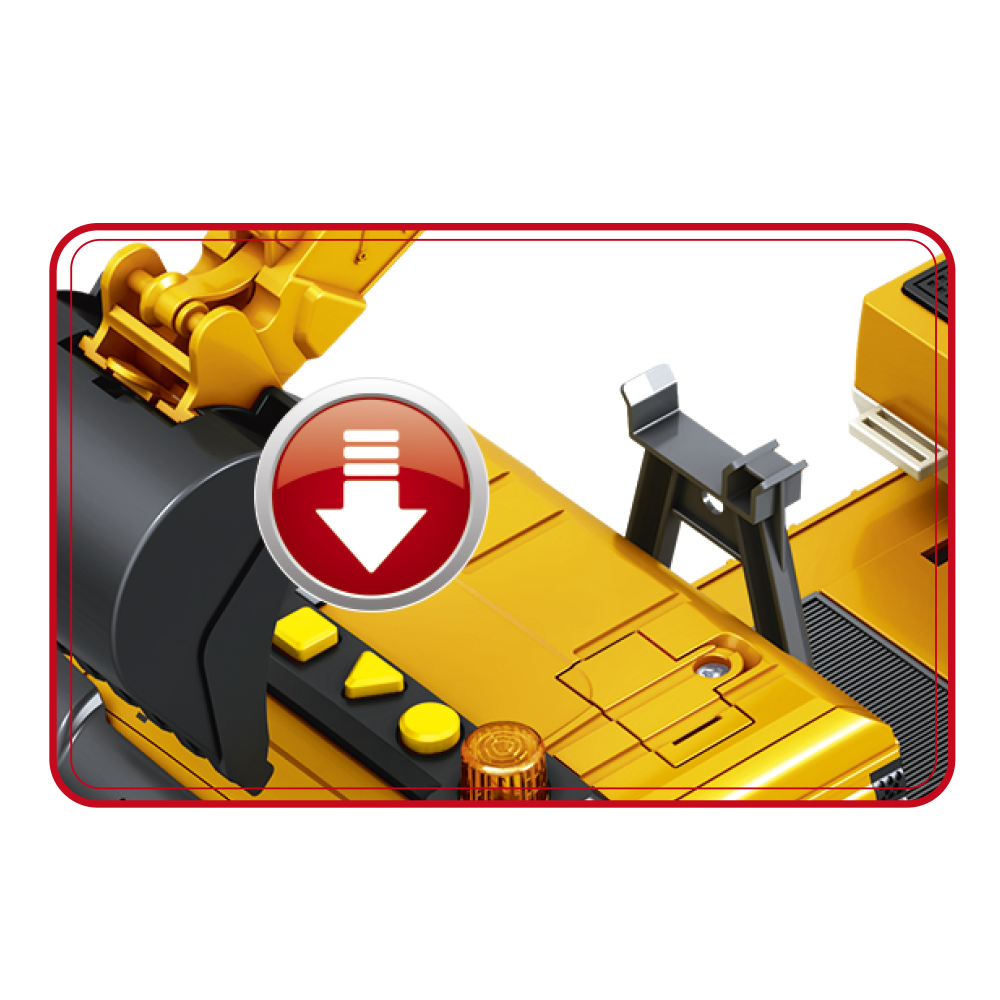 Escavatore con cabina e braccio mobili - MOTOR & CO.