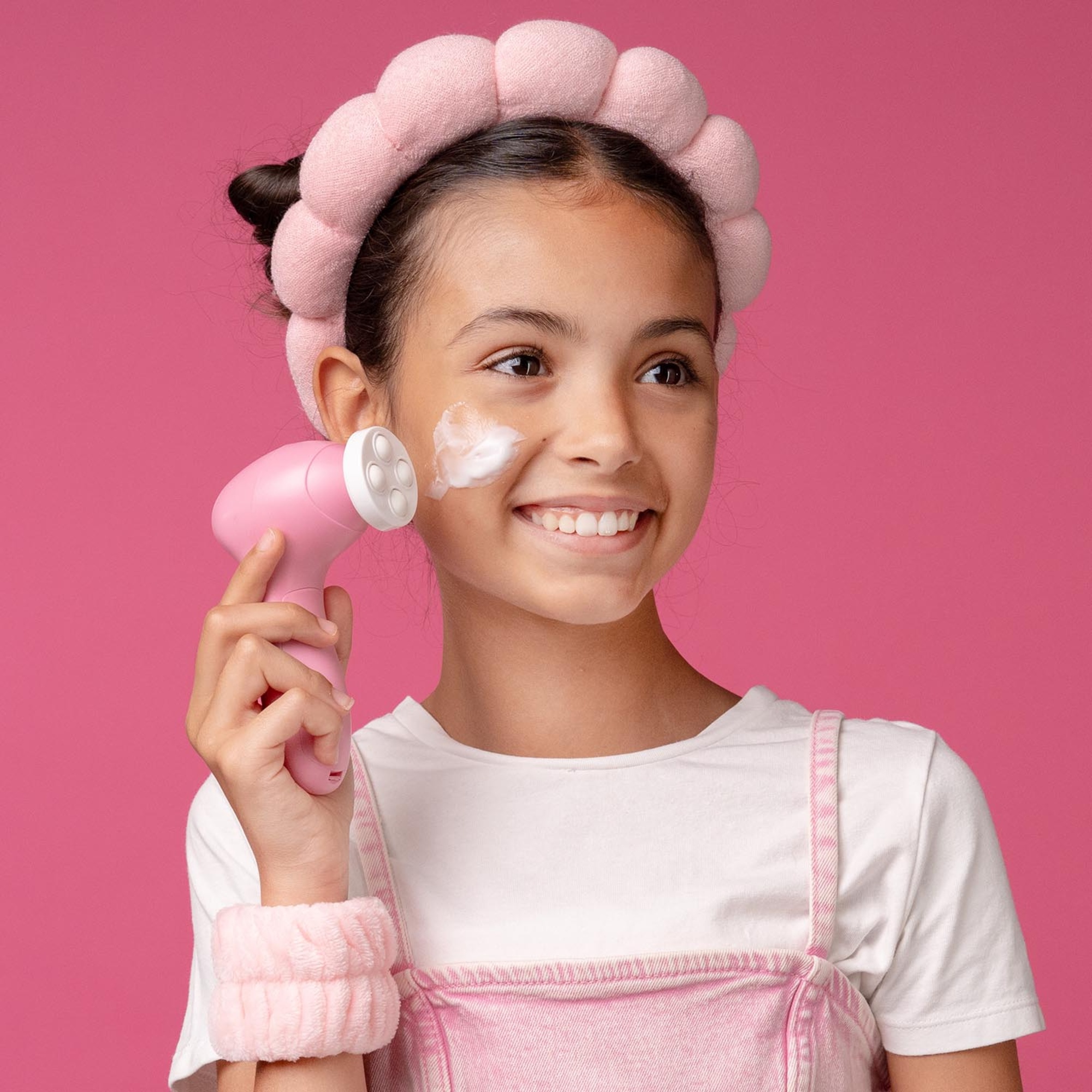 Massaggiatore viso elettrico beauty routine - coccola viso 4 testine - 