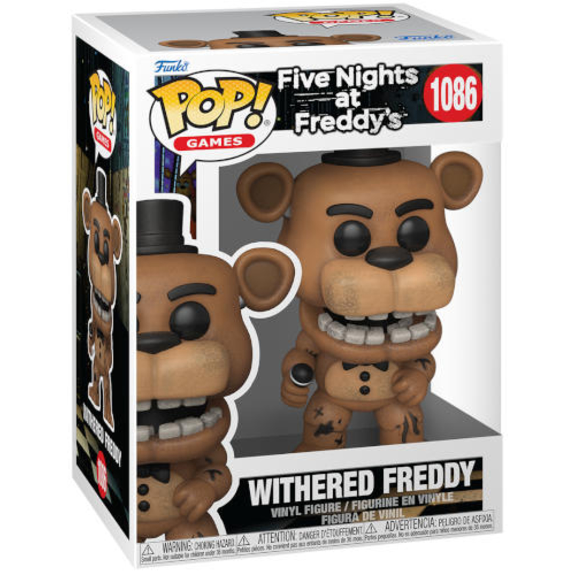 Funko pop! five nights at freddy’s - withered freddy #1086 - FUNKO POP!
