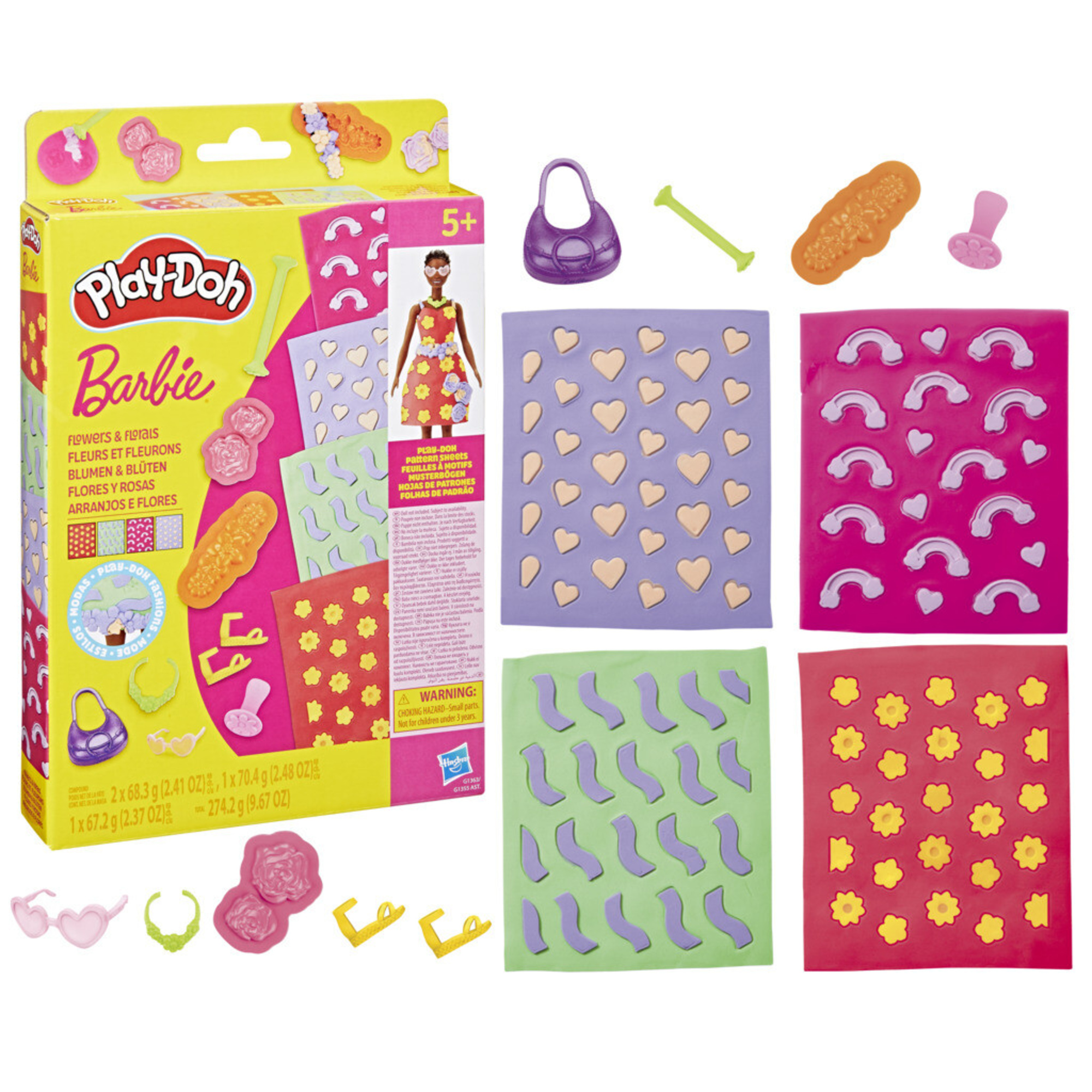 Pd barbie designer patterns packs ast - PLAY-DOH