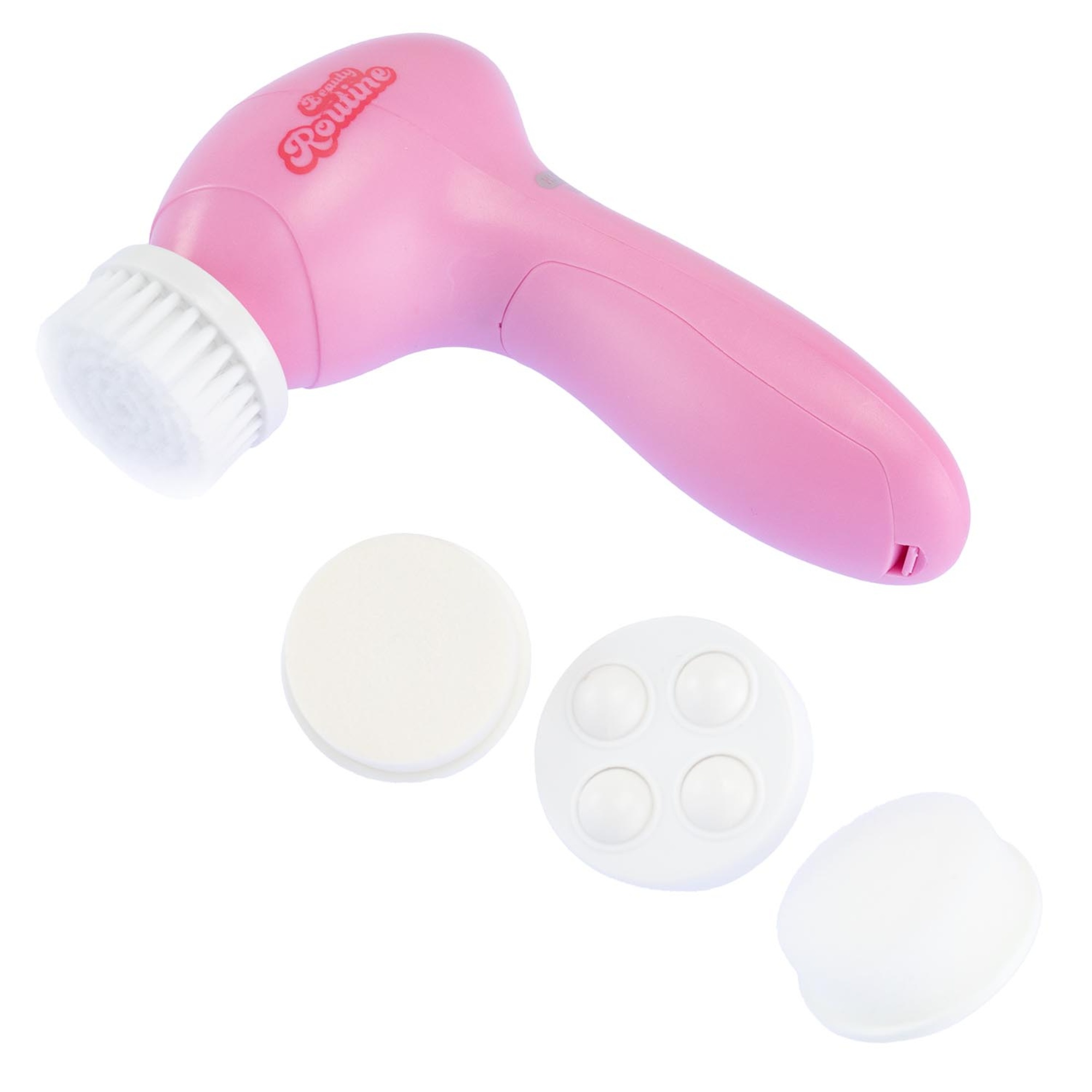 Massaggiatore viso elettrico beauty routine - coccola viso 4 testine - 