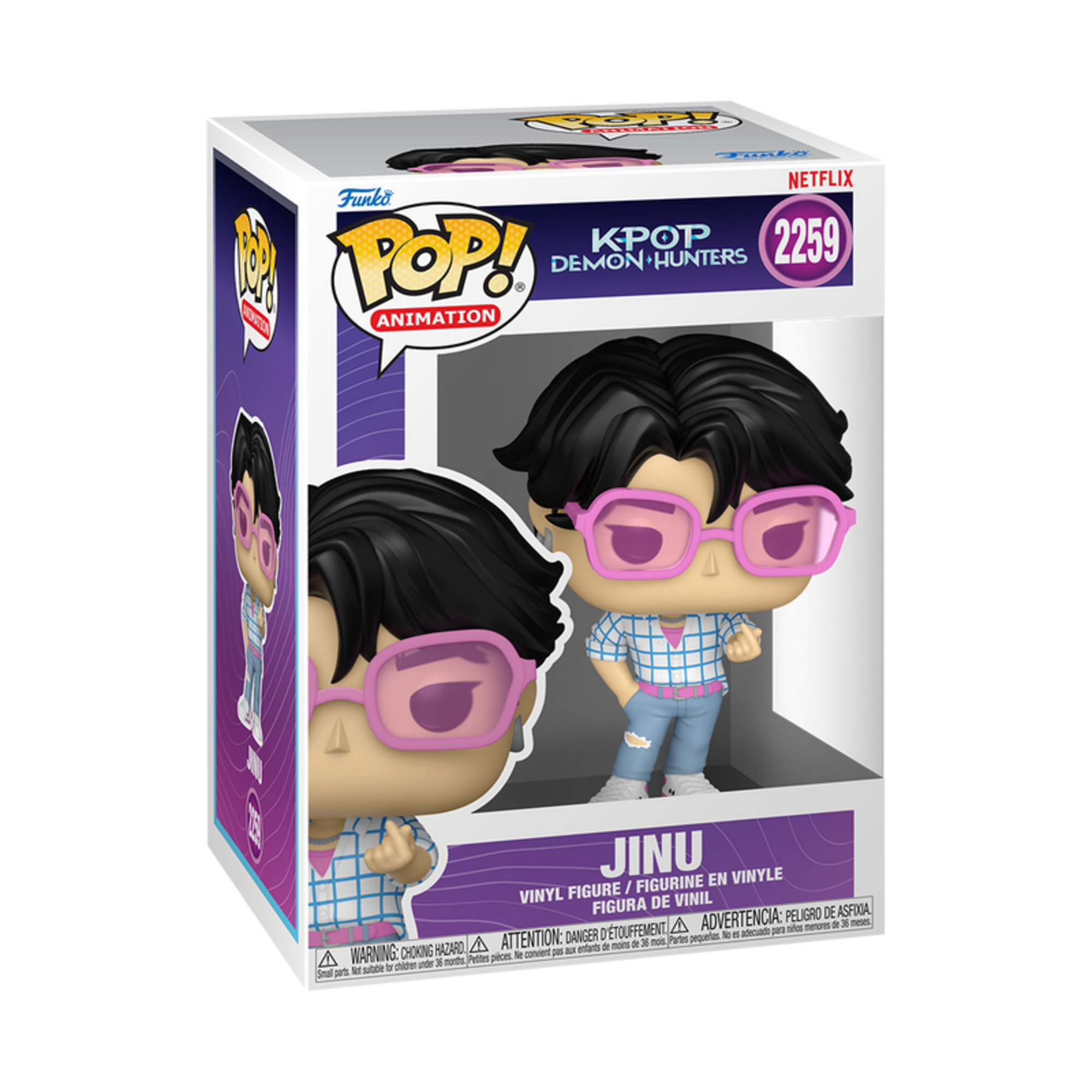 Funko pop k-pop demon hunters jinu 2259 – chase - FUNKO POP!, K-POP DEMON HUNTERS