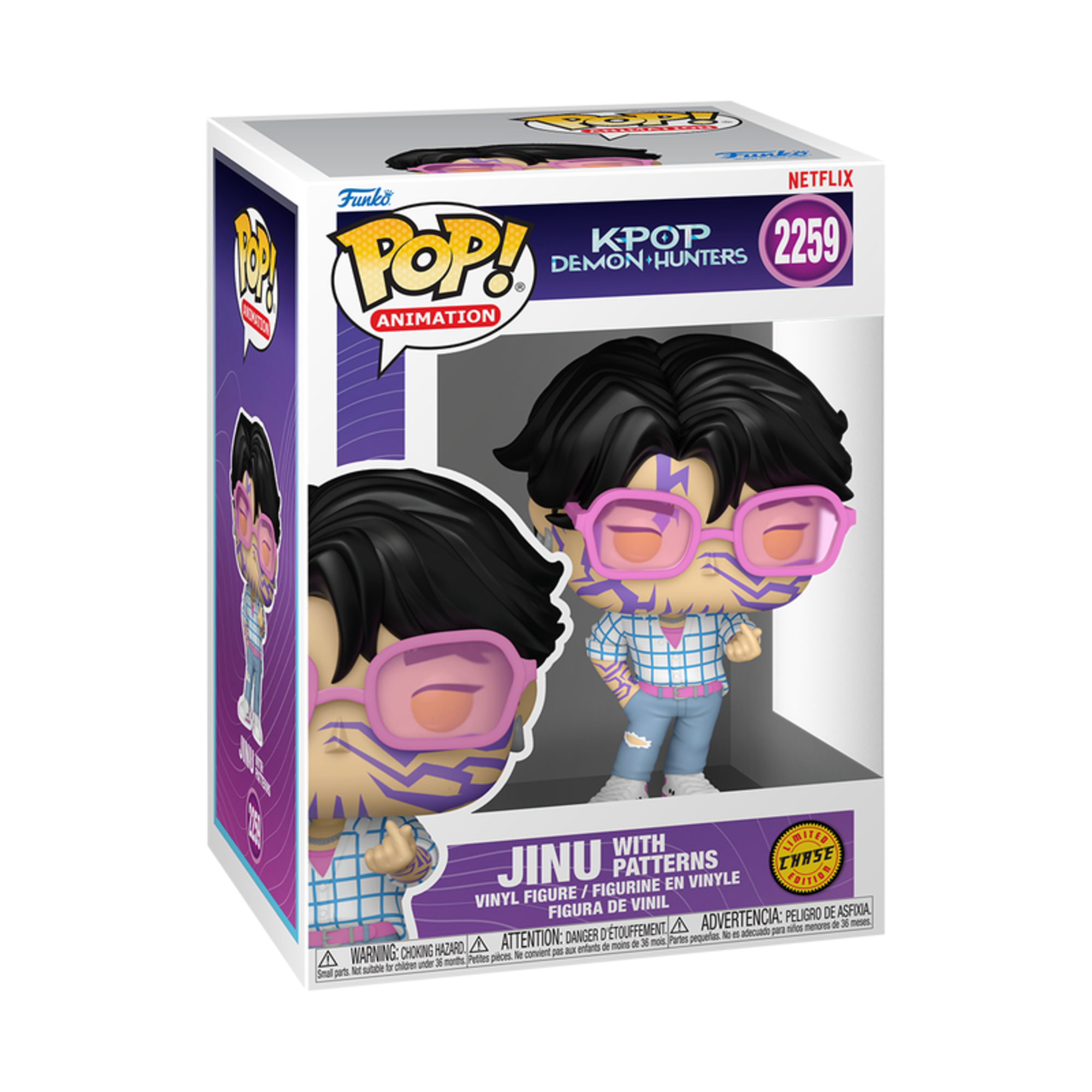 Funko pop k-pop demon hunters jinu 2259 – chase - FUNKO POP!, K-POP DEMON HUNTERS