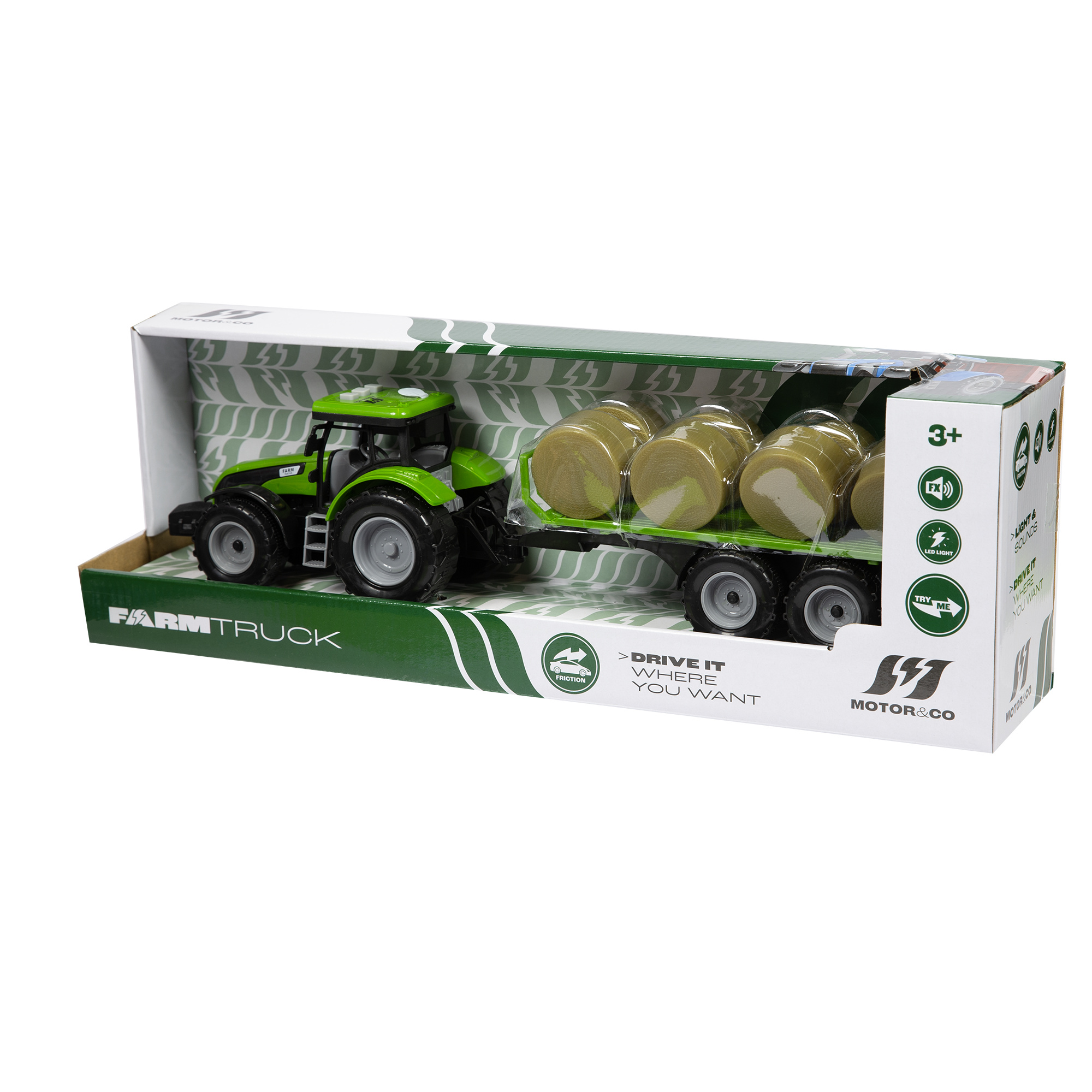 Trattori da fattoria con rimorchio - MOTOR & CO.