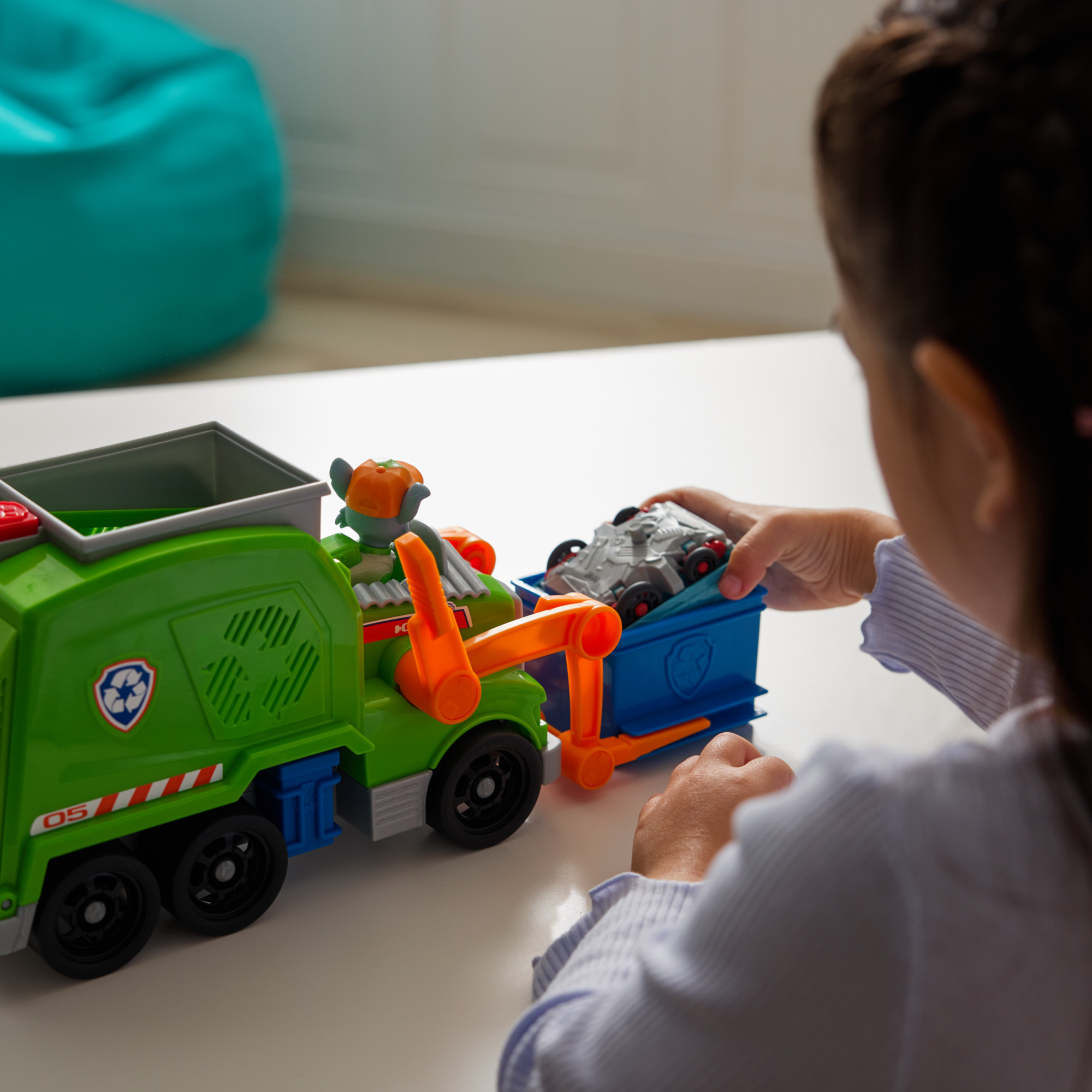 Paw patrol, veicolo deluxe di rocky - Paw Patrol