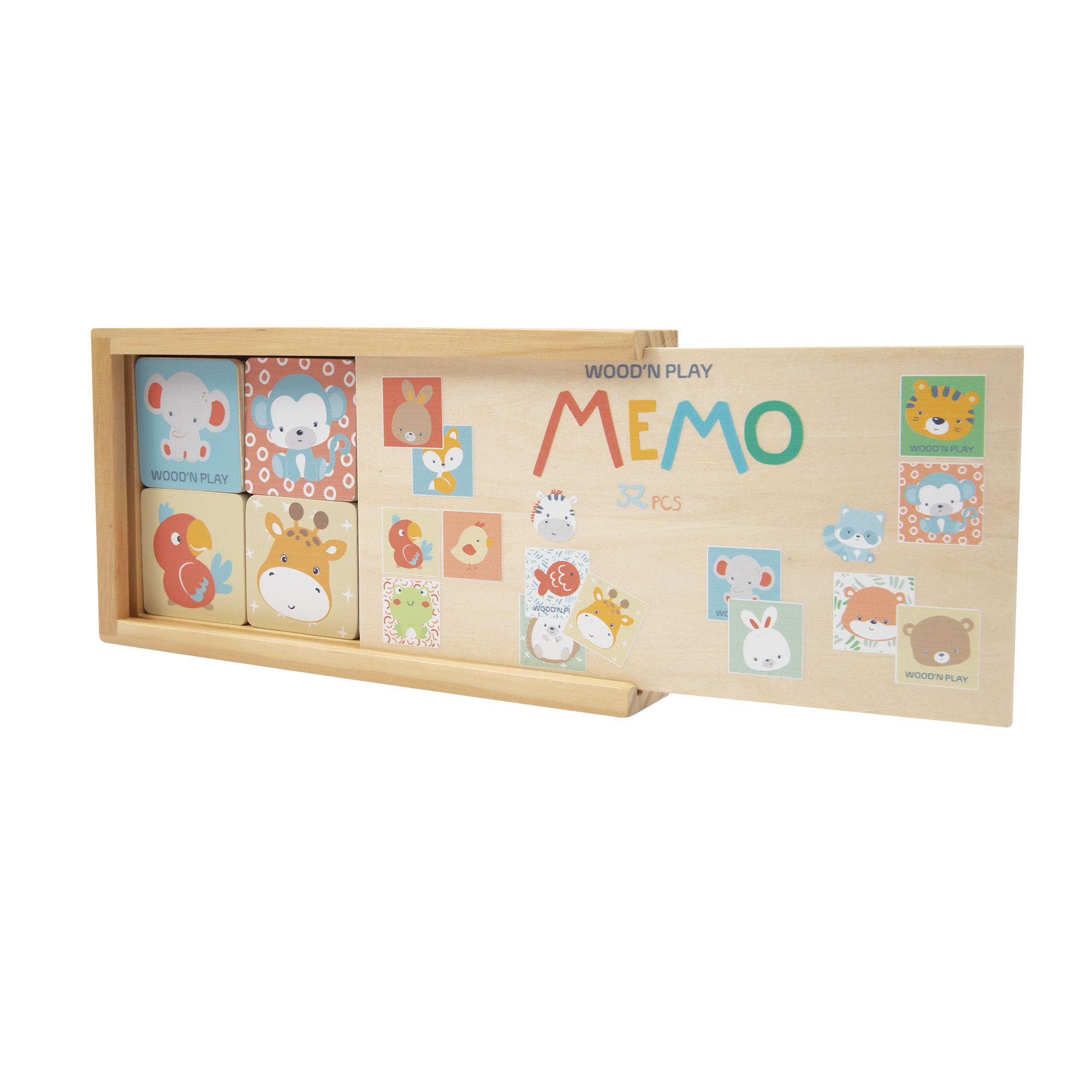 Memory degli animali - WOOD 'N' PLAY