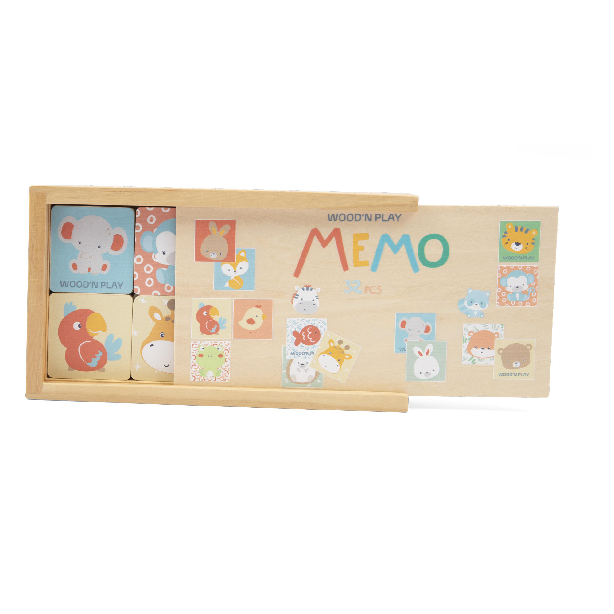 Memory degli animali - WOOD 'N' PLAY