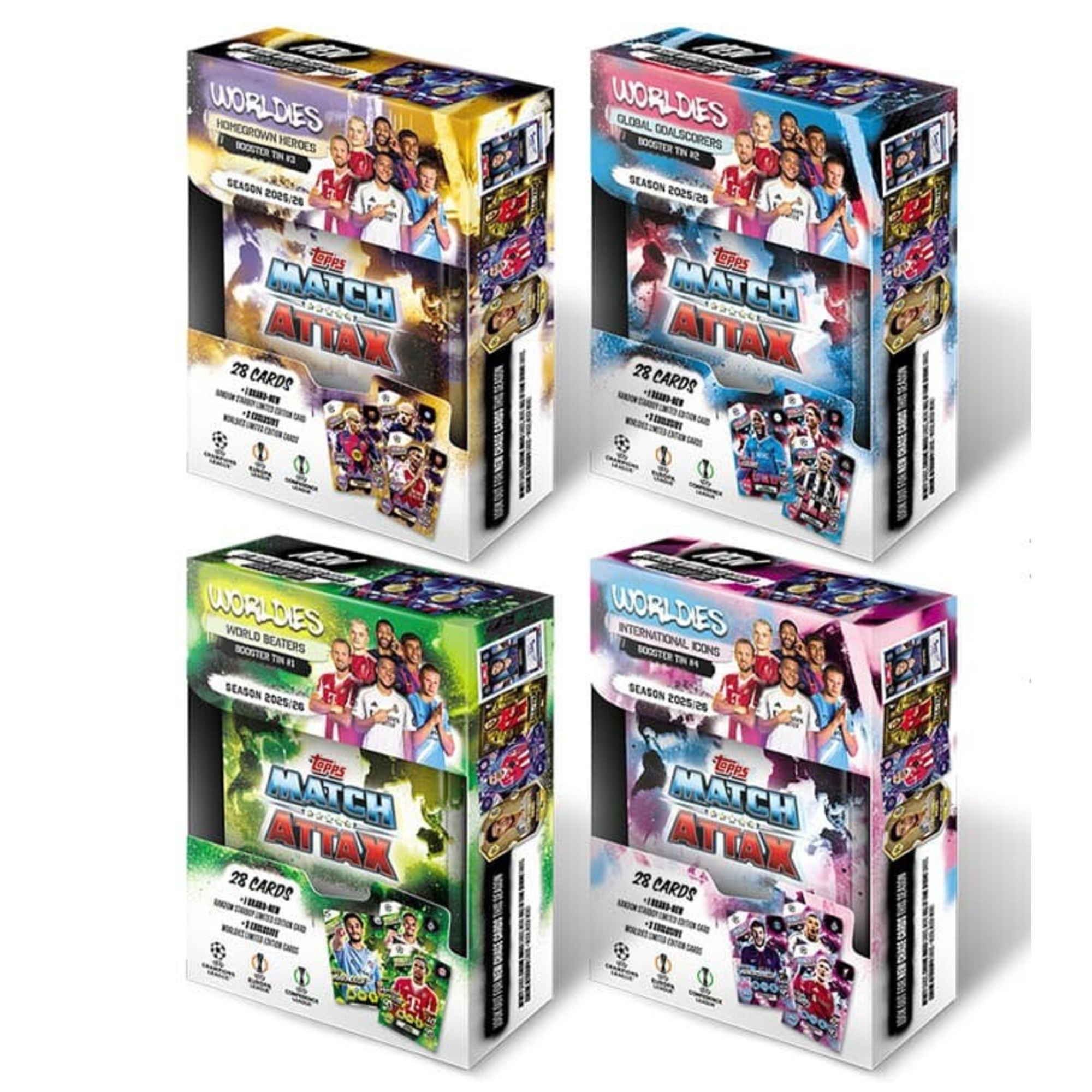 Match attax 25/26 – booster tins - 