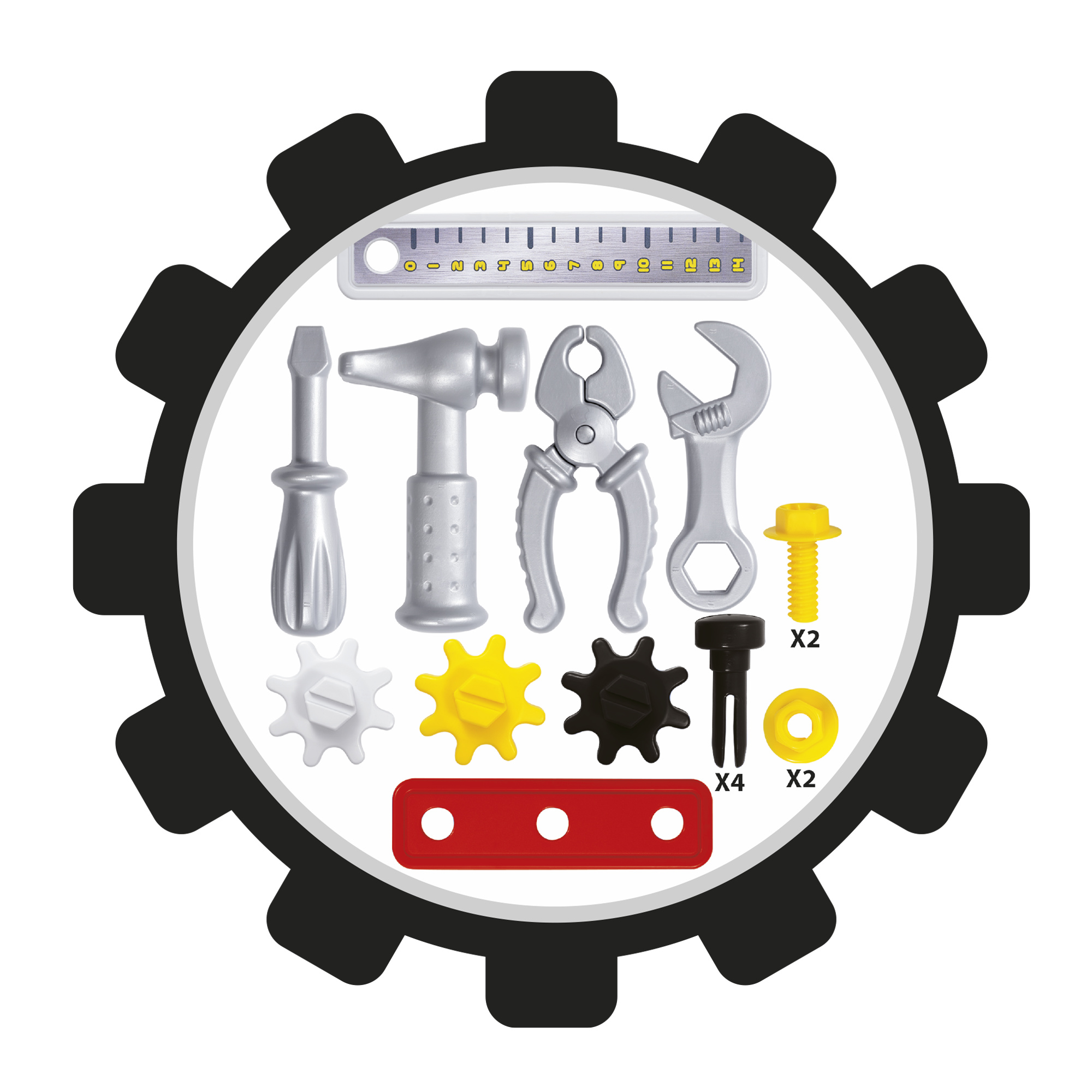 Banco lavoro 24pcs - FUNNY HOME