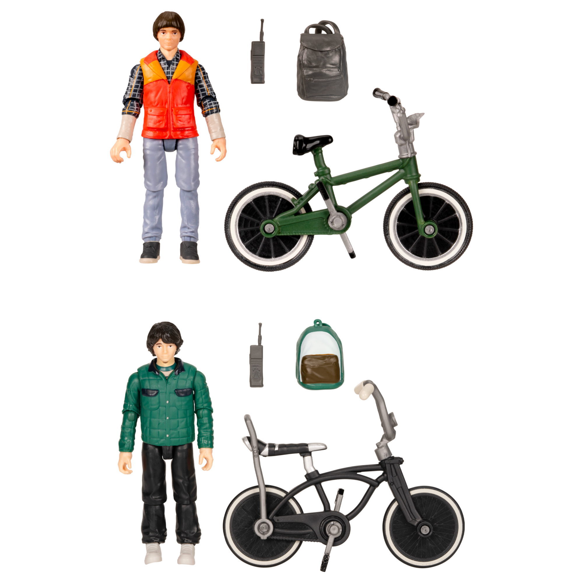 Stranger things personaggio da 10 cm con bicicletta e accessori - assortito - Stranger Things