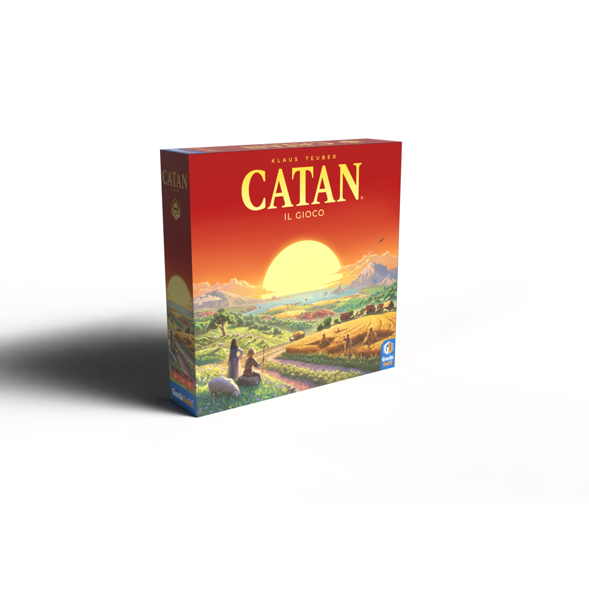 Catan il gioco - relaunch - gioco base per 3-4 giocatori dai 10 anni in su - 