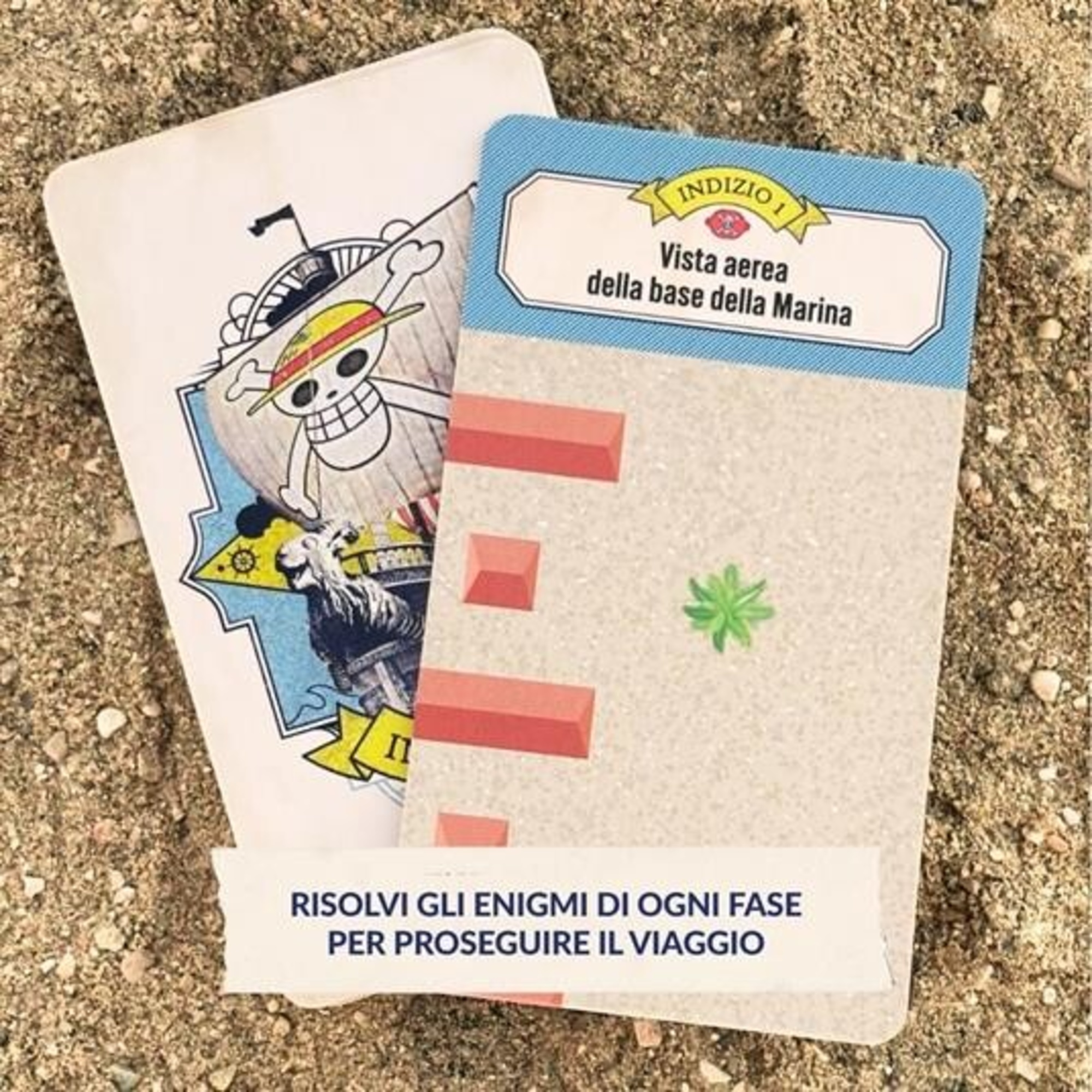 One piece - escape game - caccia al tesoro - ms edizioni - ONE PIECE