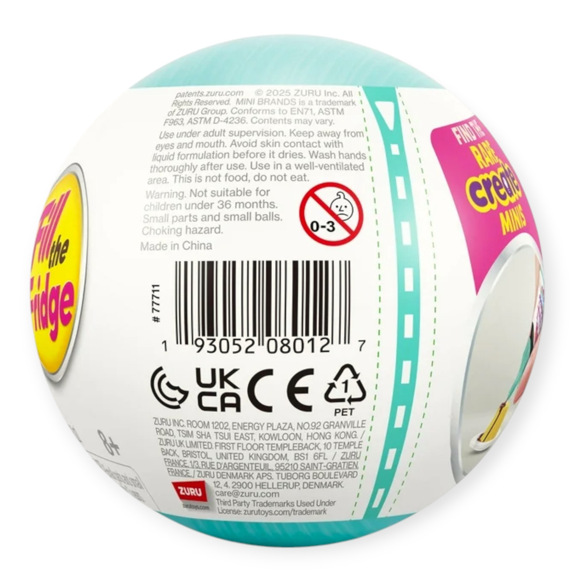 Mini brands fill the fridge capsule - zuru assortito - MINI BRANDS