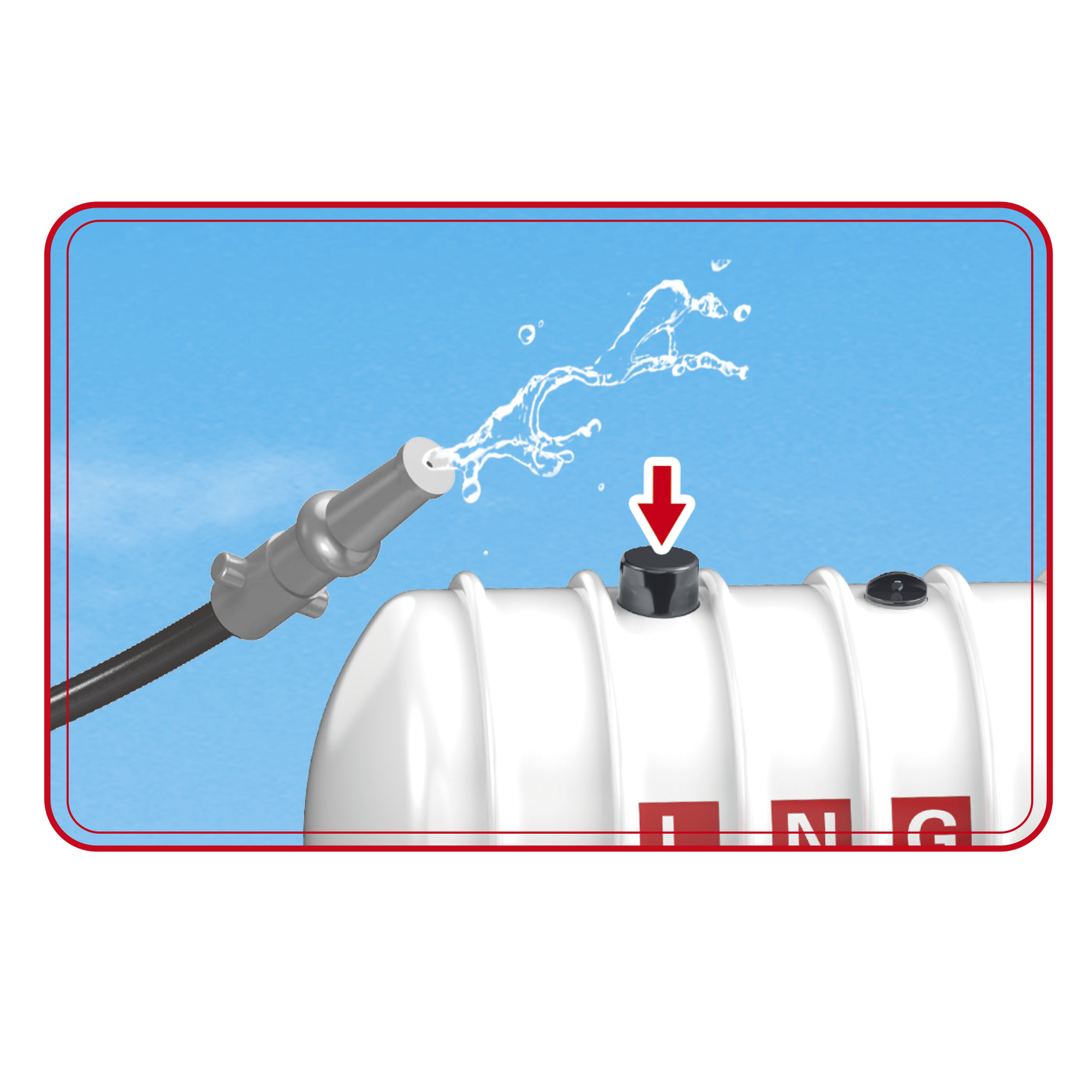 Container truck o autocisterna – veicolo da gioco realistico - assortito - 