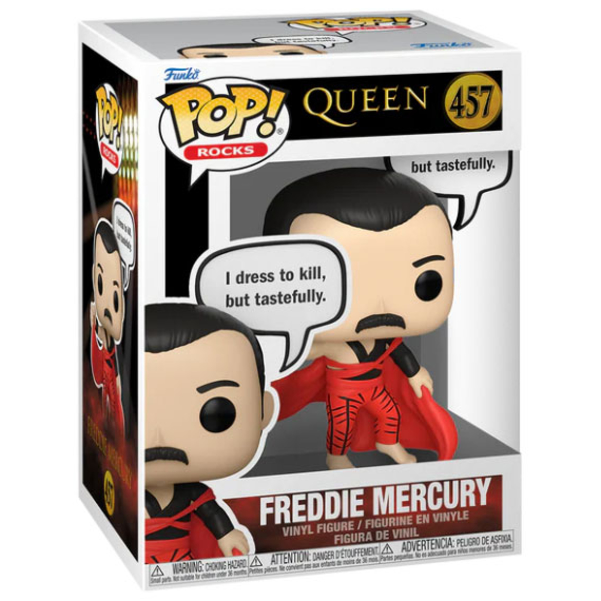 Funko pop! rocks - freddie mercury queen #457 - vinyl figure - FUNKO POP!