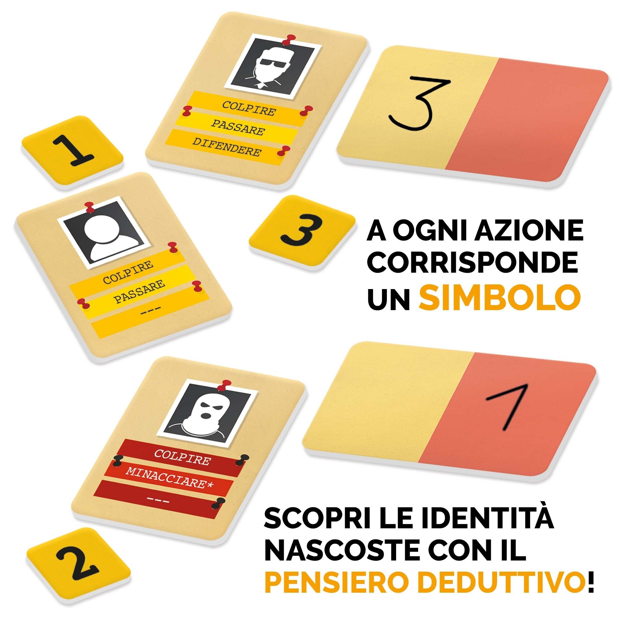 Deduco - gioco di logica, deduzione e bluff intelligente - LUDIC