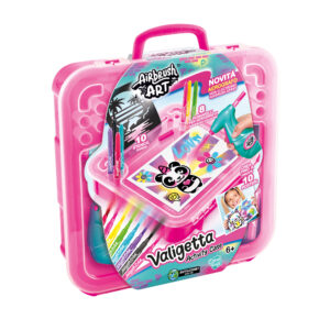 Airbrush plush – valigetta art con aerografo e stencil - AIRBRUSH