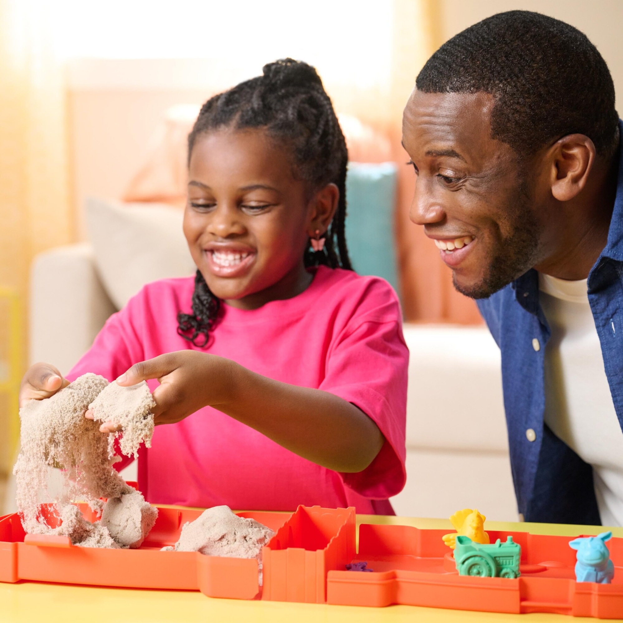 Kinetic sand, playset della fattoria - KINETIC SAND