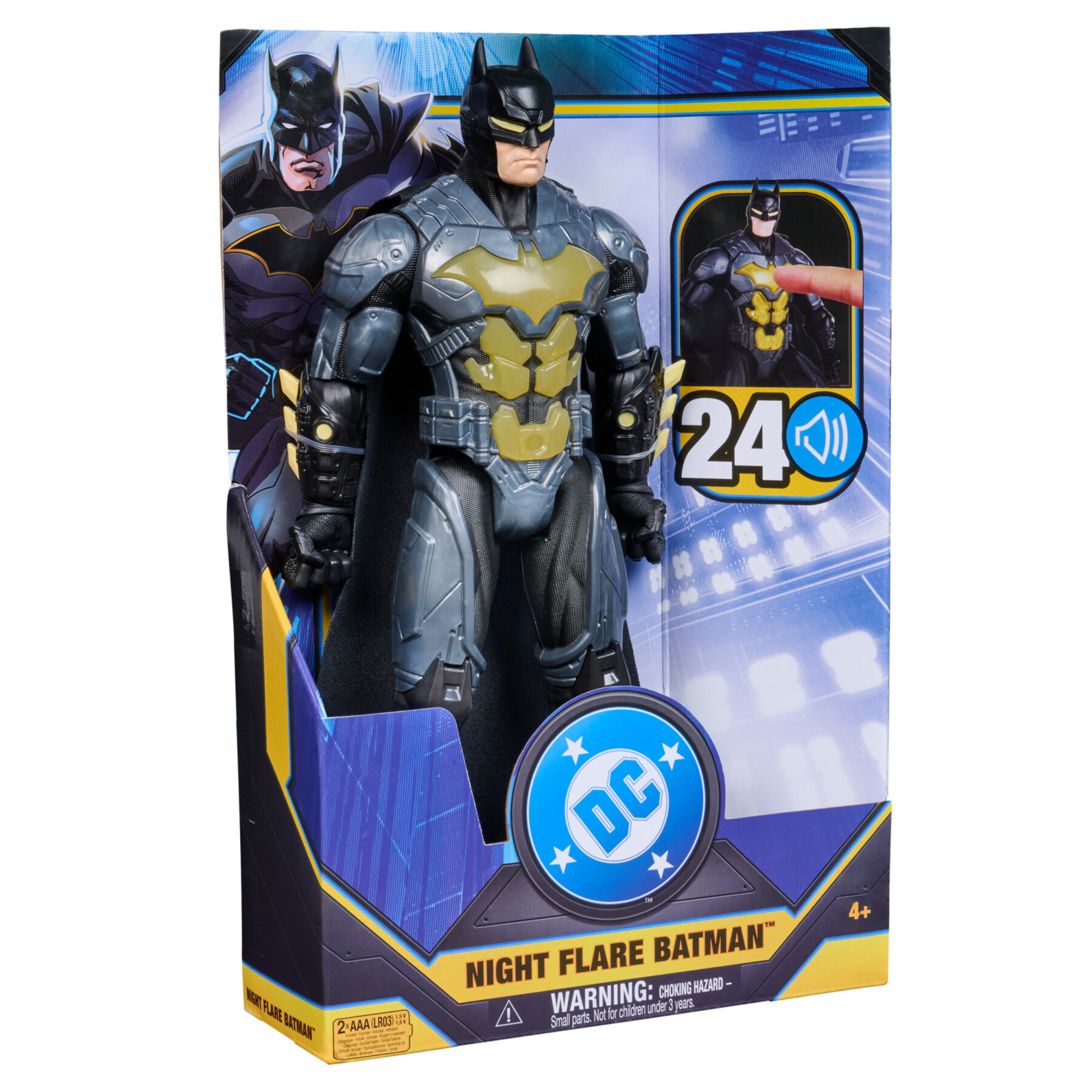 Dc comics, action figure batman night flare - BATMAN