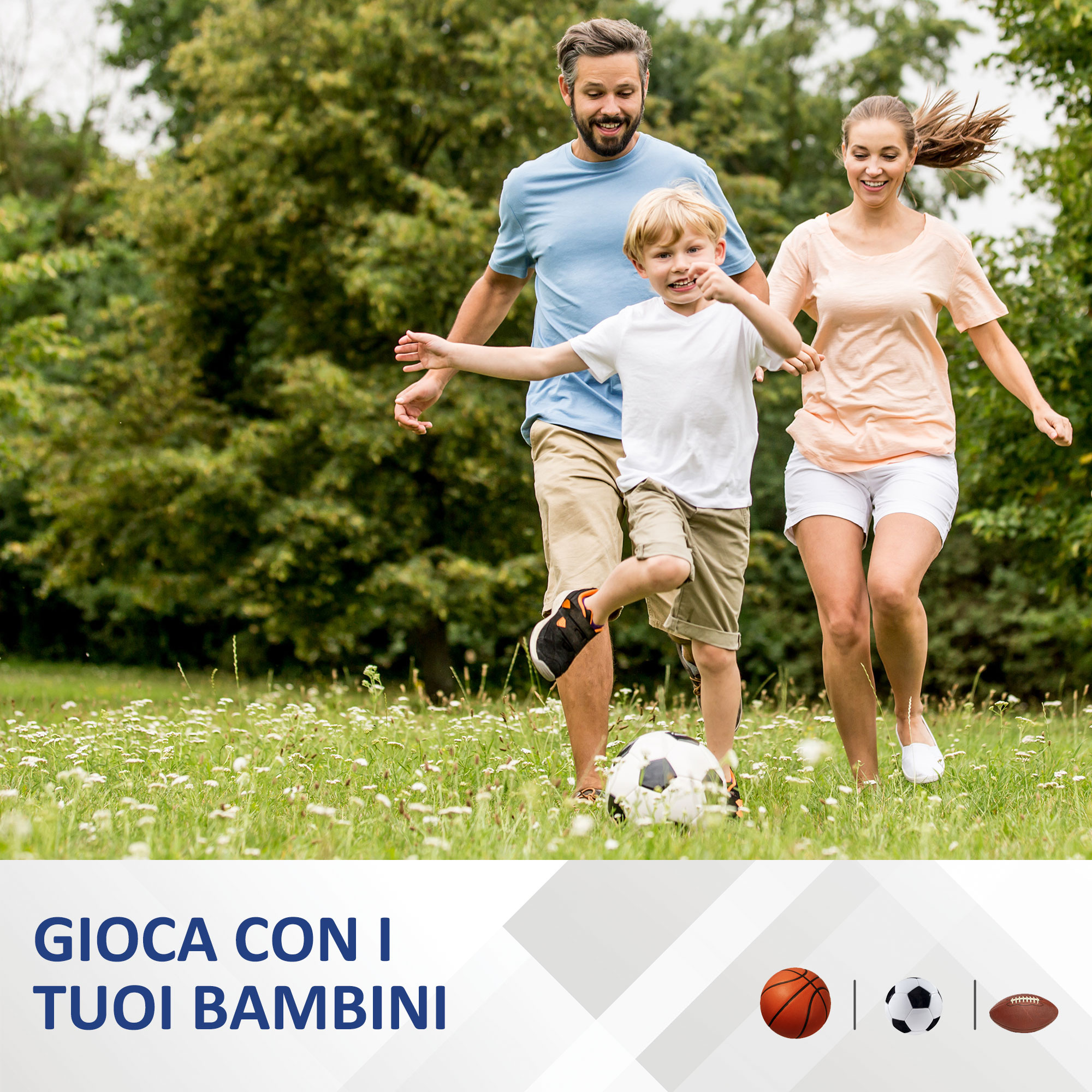 Rete da calcio rebounder pieghevole con angolo regolabile e picchetti, 100x95x90 cm, blu - 