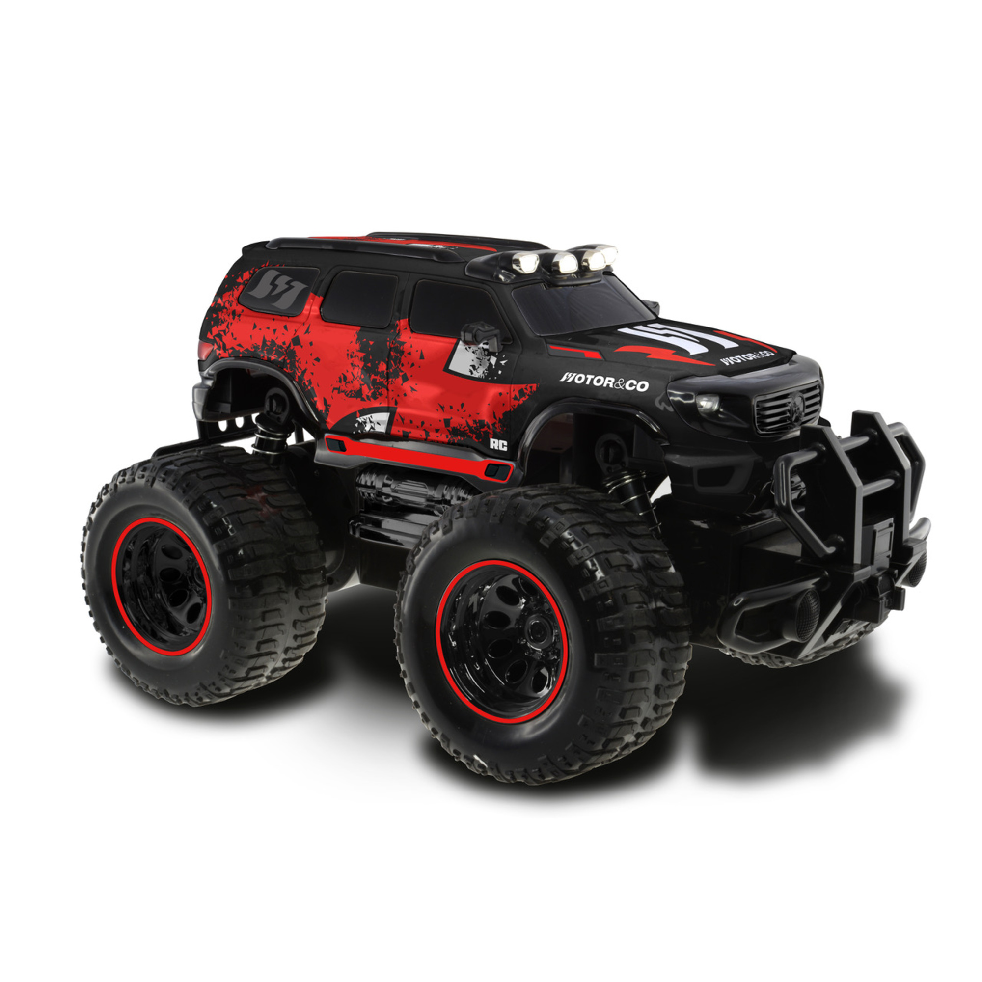 Fuoristrada r/c motor&co 2.4ghz – luci, gomme scolpite e batterie incluse - MOTOR & CO., SUPERSTAR