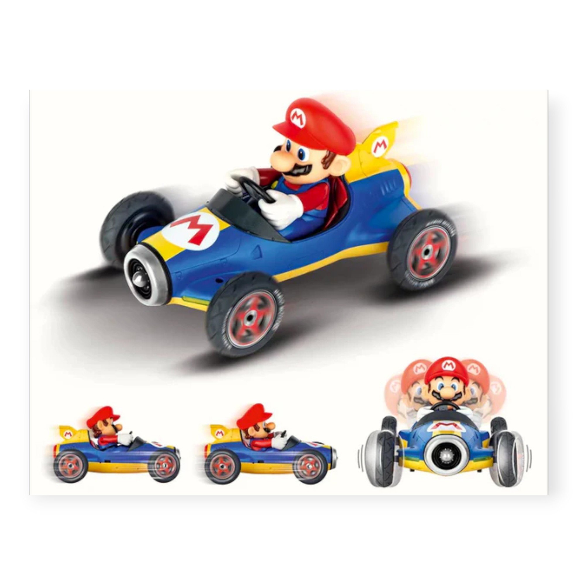 Mario kart mach 8 radiocomandata 2,4 ghz fino a 9 km/h – carrera - CARRERA