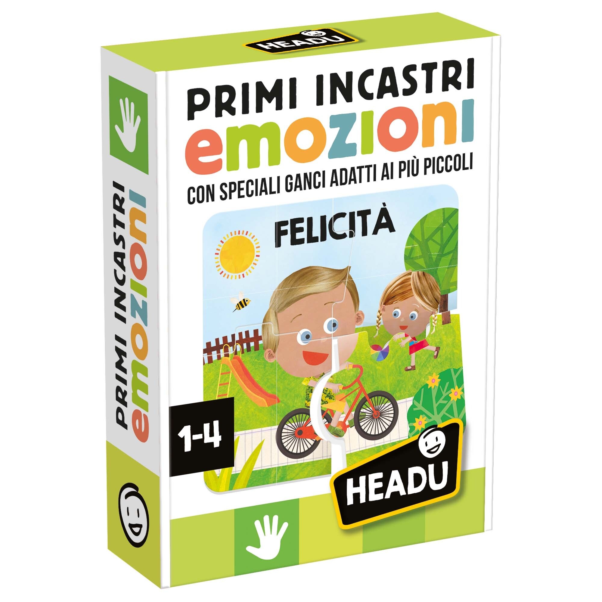 Primi incastri emozioni - riconosci e abbina le emozioni - HEADU