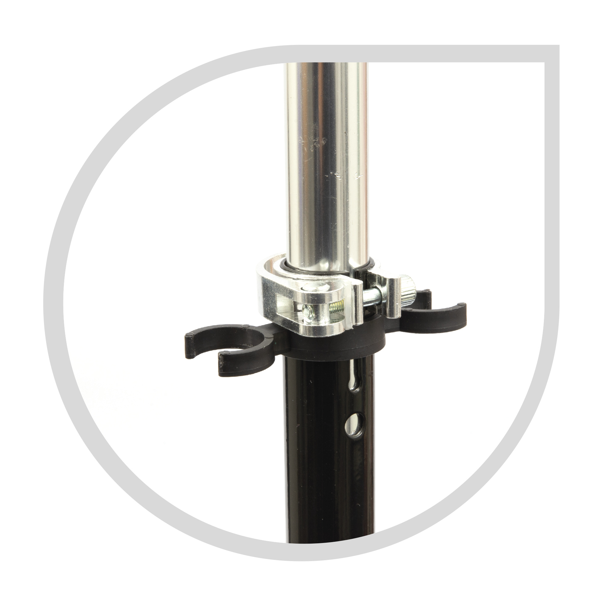 Monopattino con ruote pu 15 cm, telaio in metallo, manubrio regolabile, pieghevole e leggero – massimo 100 kg - SUN&SPORT