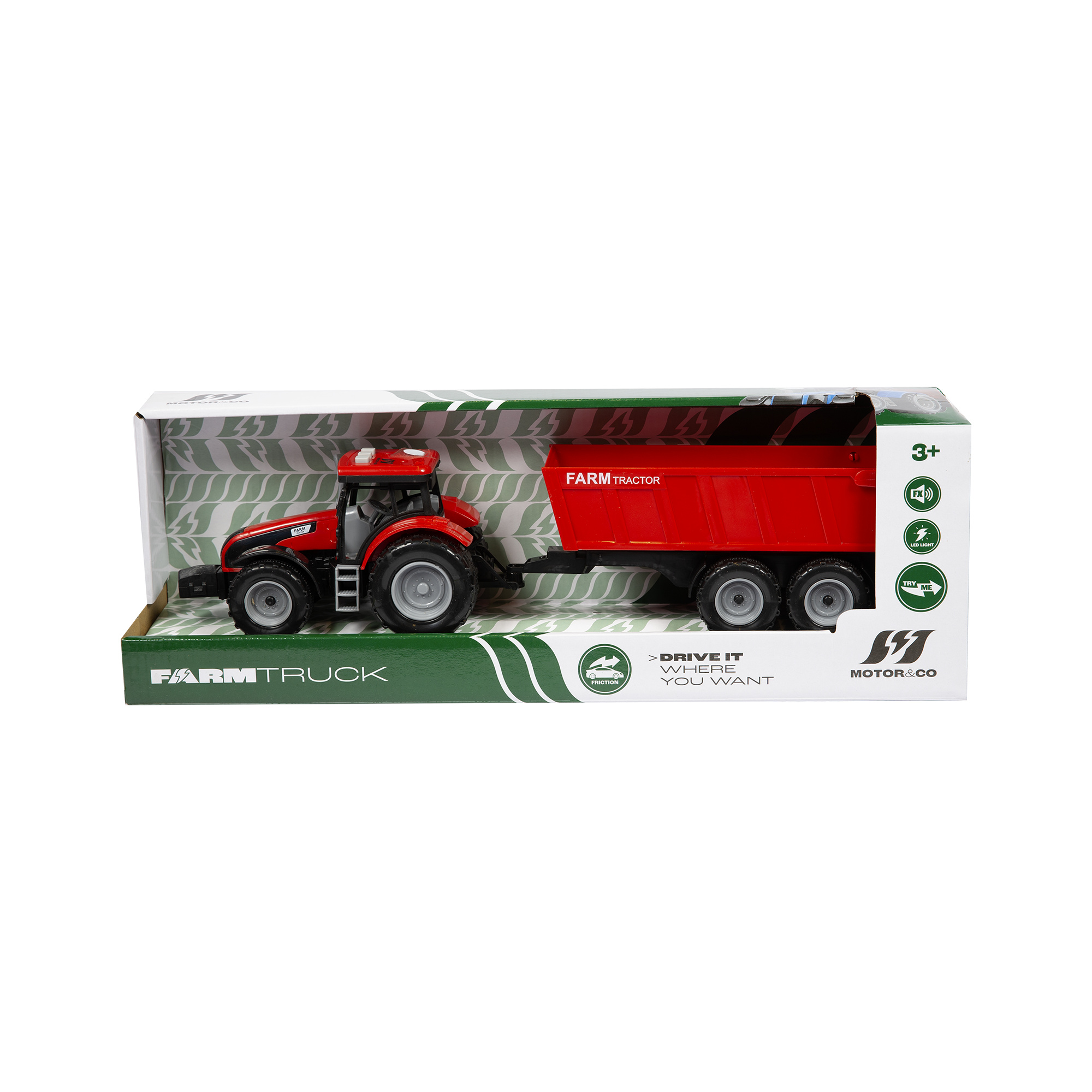 Trattori da fattoria con rimorchio - MOTOR & CO.