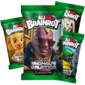 Skifidol italian brainrot – 1 bustina 7 carte + 1 special – anomalia galattica assortita - BRAINROT