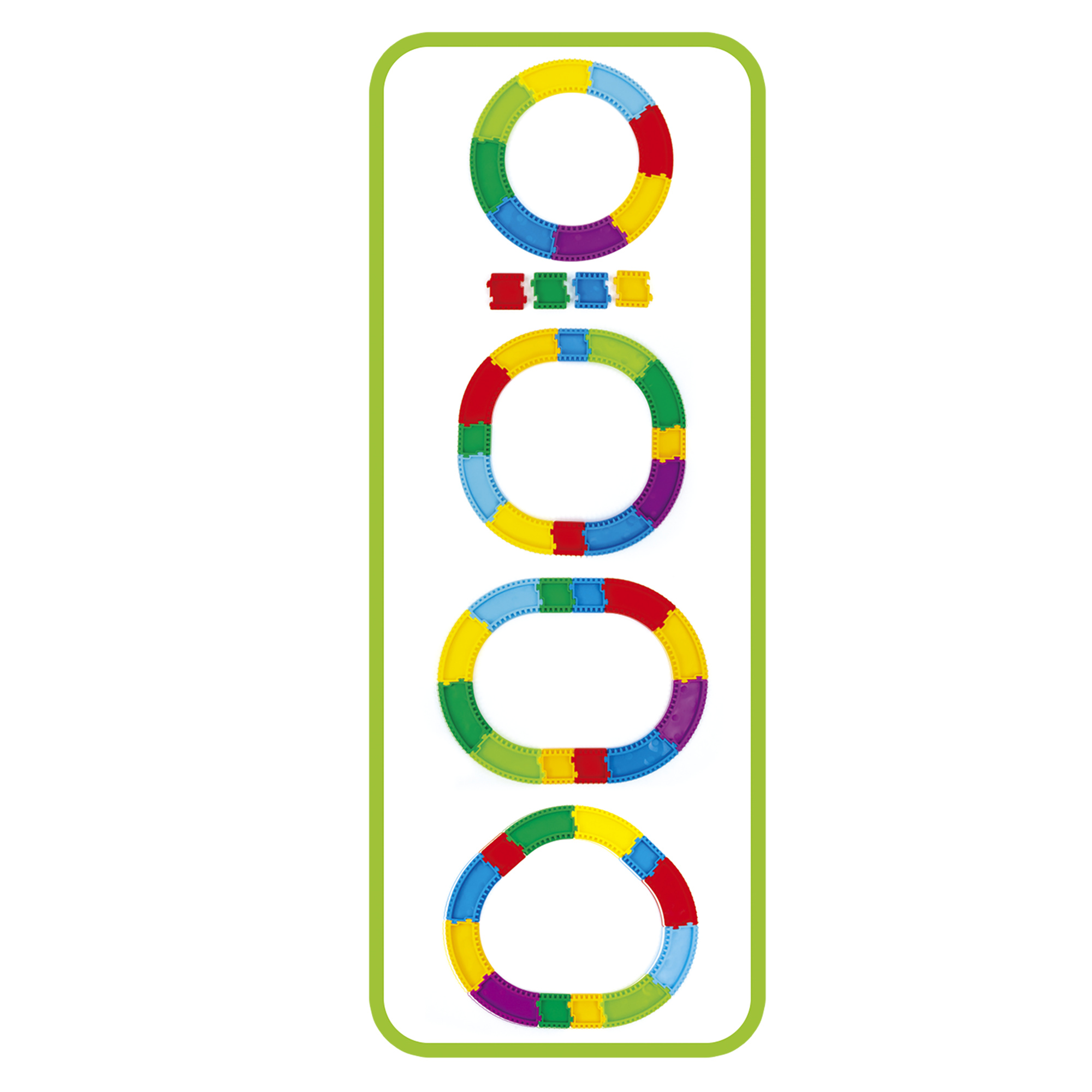 Set creativo spirali geometriche 27 pezzi – disegni artistici facili - CREA MANIA