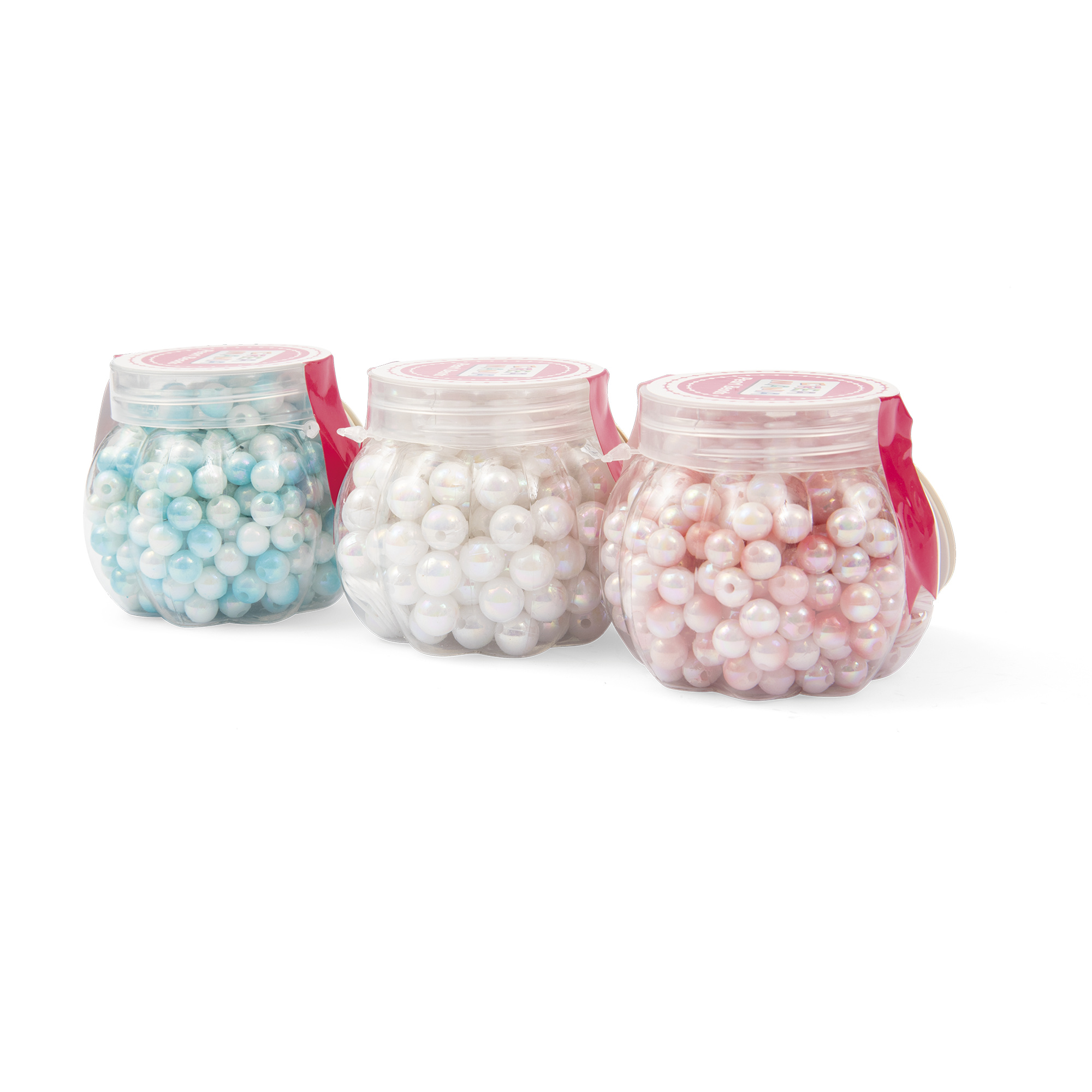 Barattolo singolo perle assortito - CREA MANIA