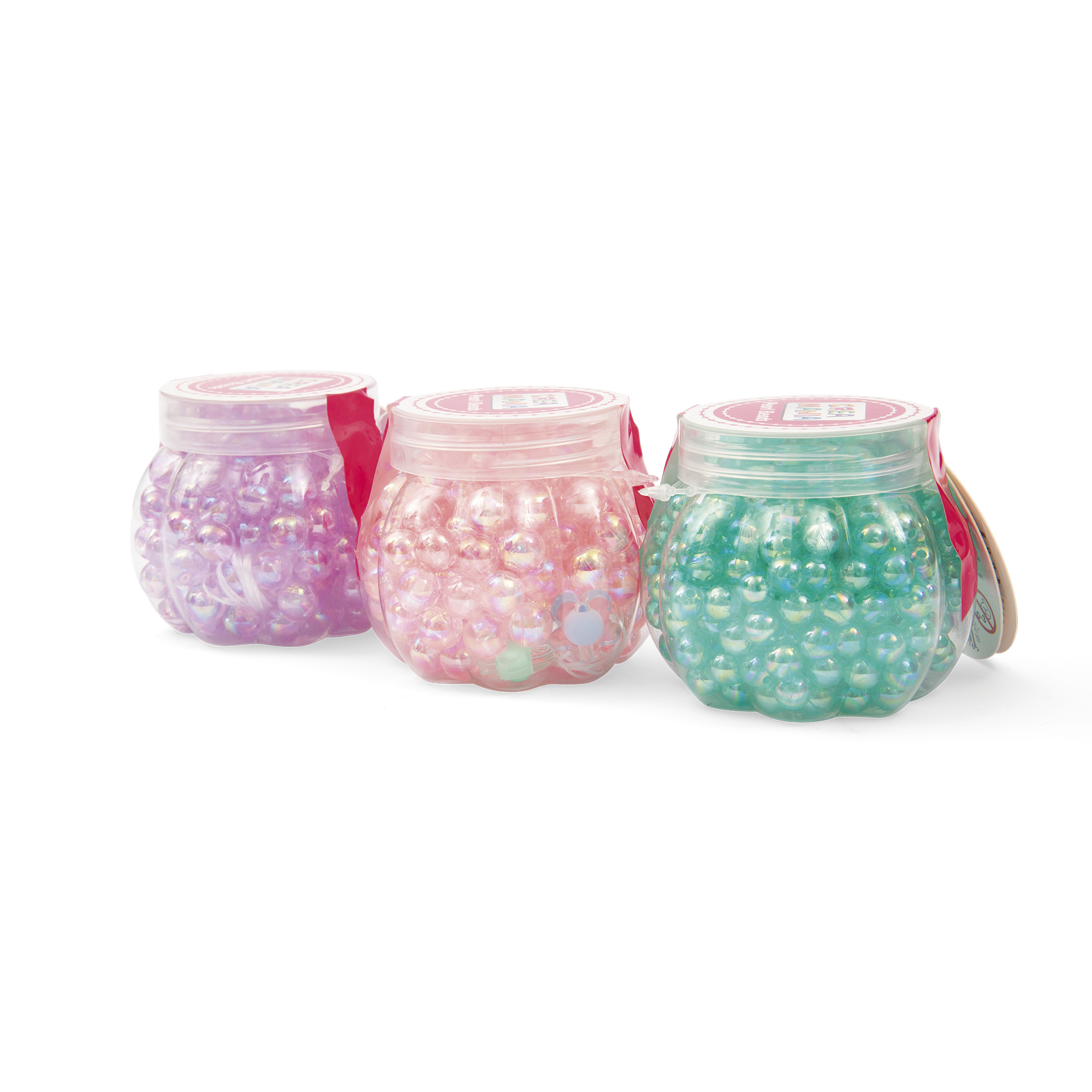 Barattolo singolo perle assortito - CREA MANIA