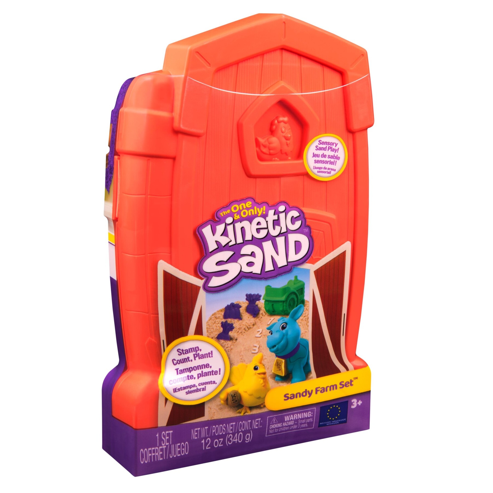 Kinetic sand, playset della fattoria - KINETIC SAND