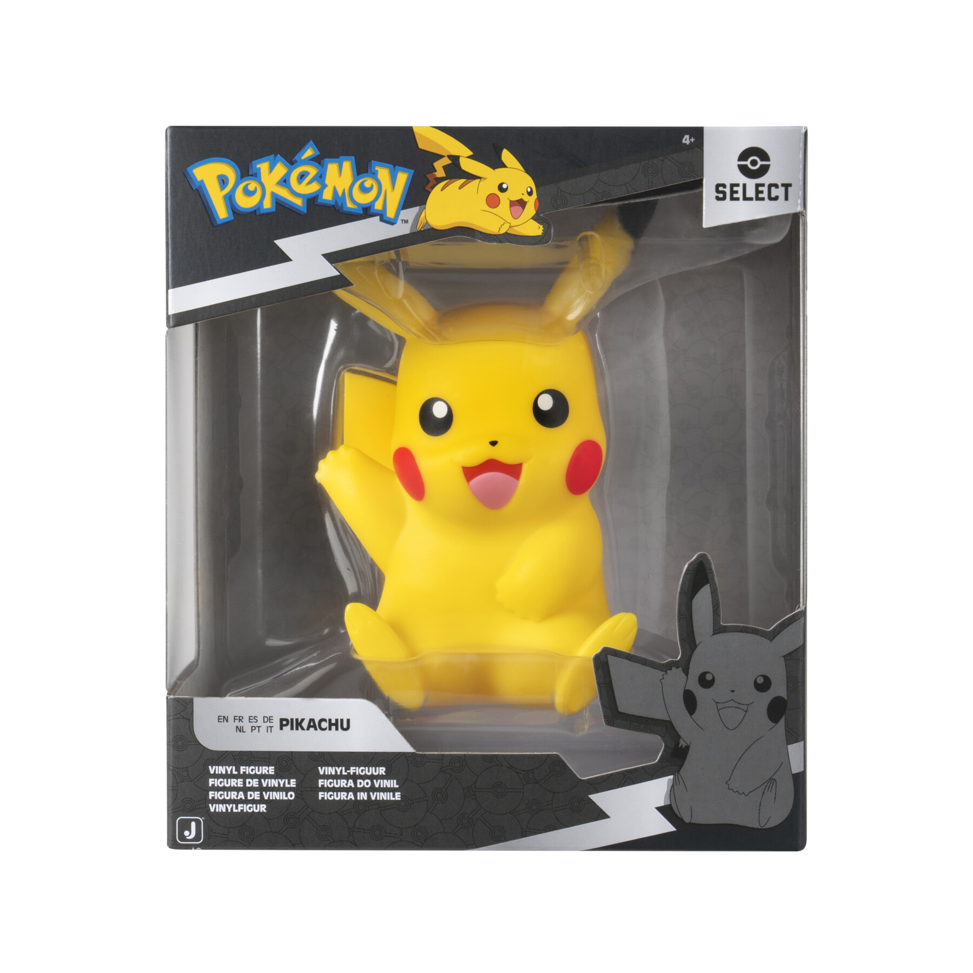 Pokémon pikachu deluxe - figure da collezione in vinile da 12 cm - POKEMON